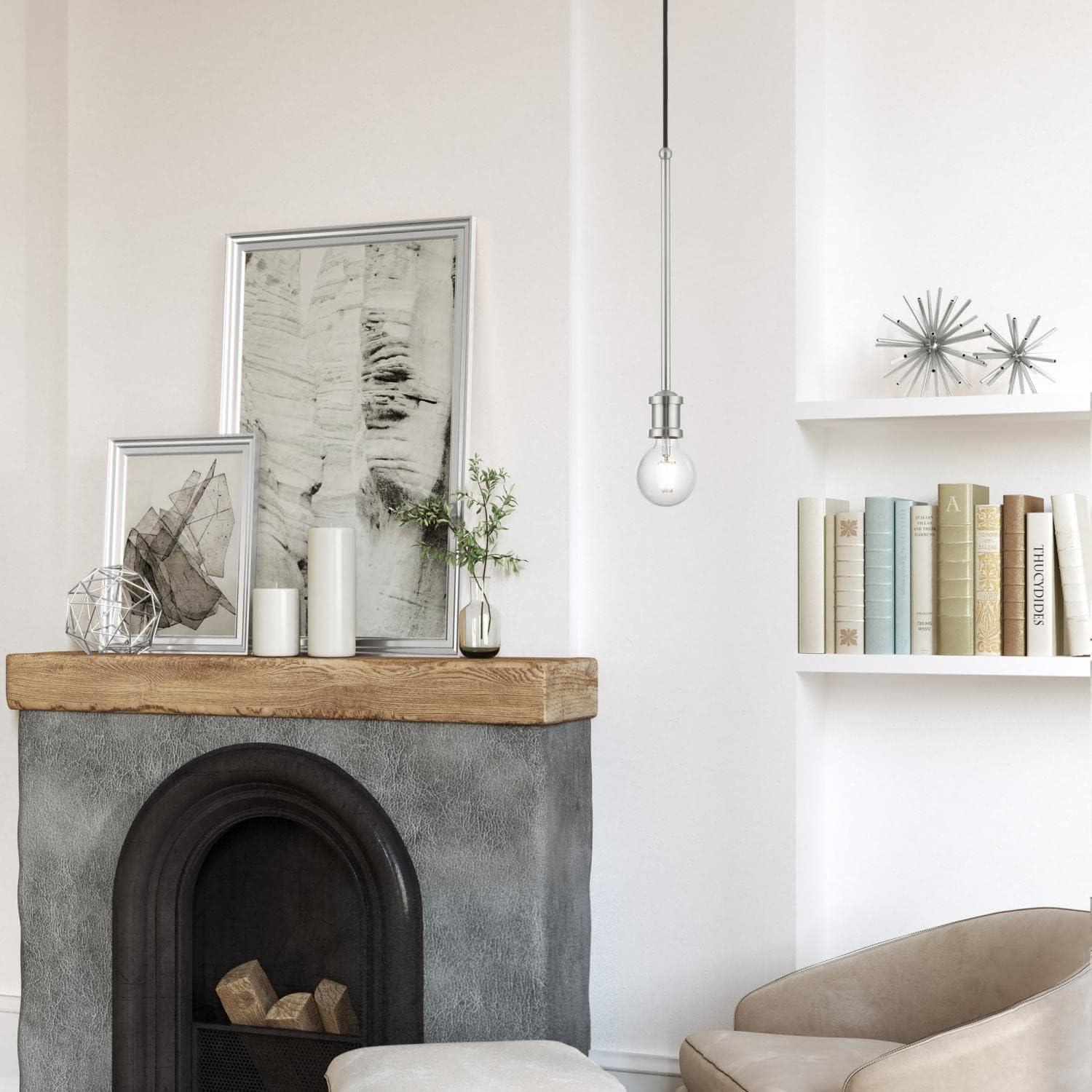 Livex Lighting Lansdale 1 - Light Pendant in Brushed Nickel