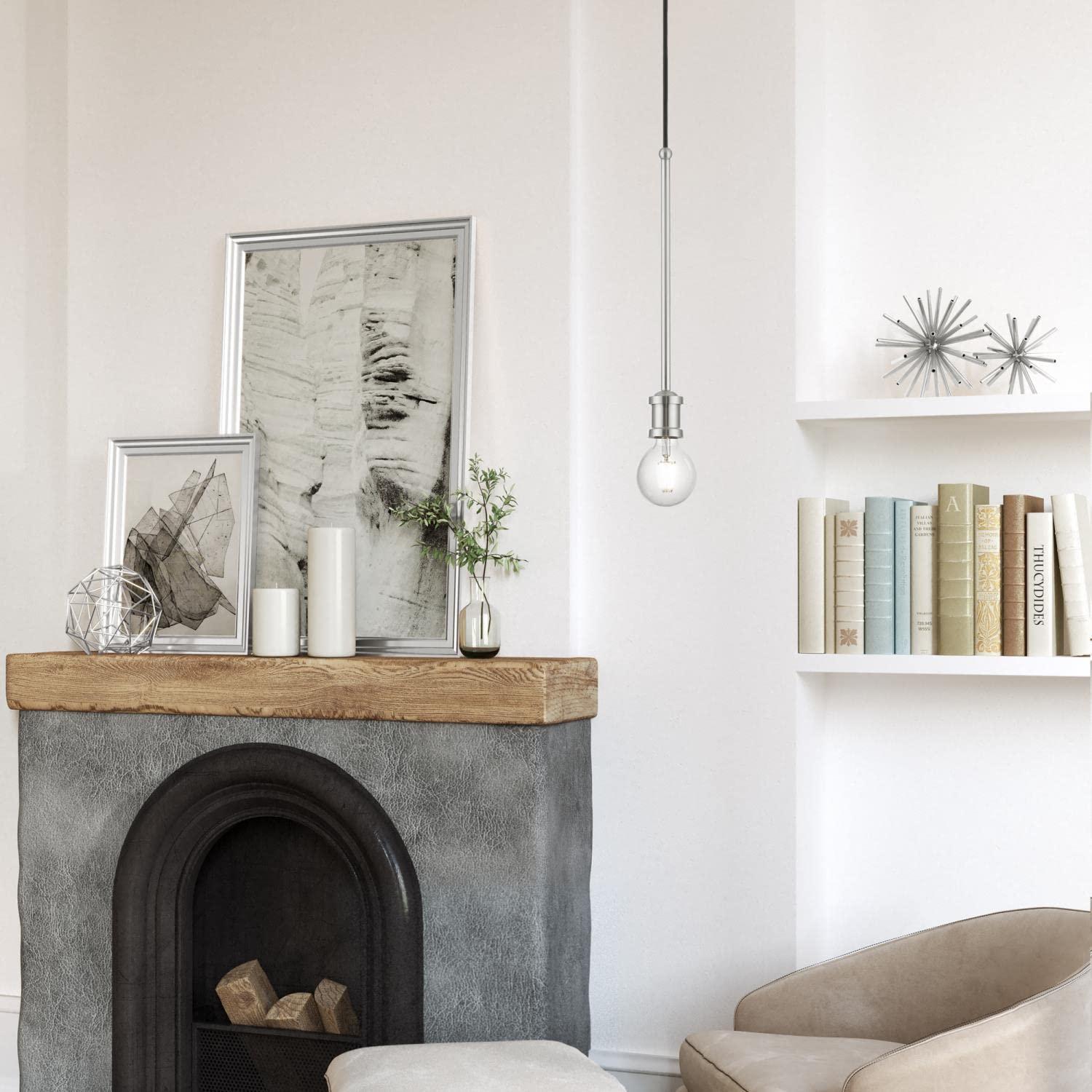 Livex Lighting Lansdale 1 - Light Pendant in Brushed Nickel