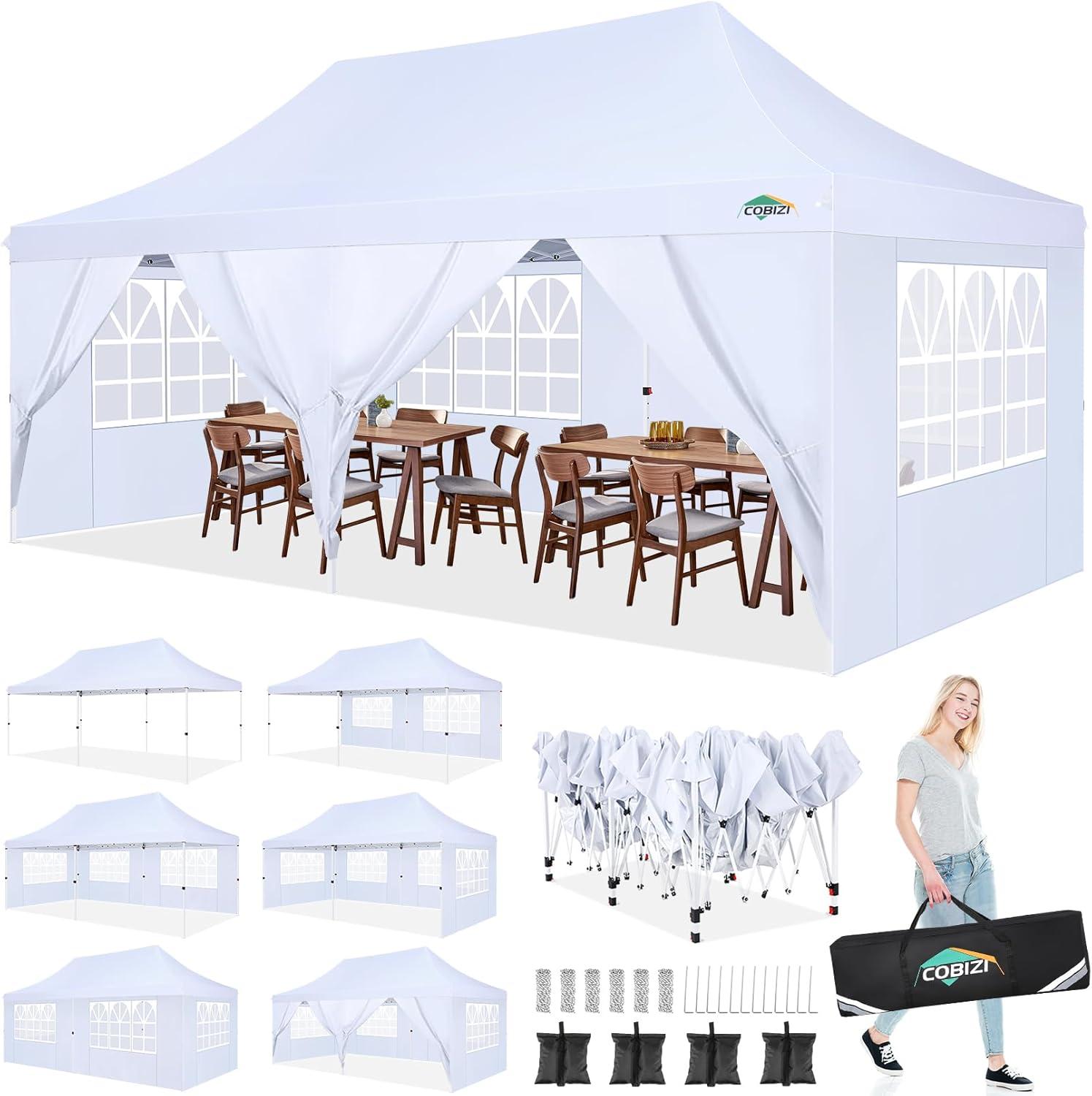 COBIZI 3 Piece Luggage Sets with Wheels, Hardshell Large Suitcases with TSA Lock Hardside & Lightweight 3-Piece Hardshell Luggage Sets for Travel 20in 24in 28in(Black)