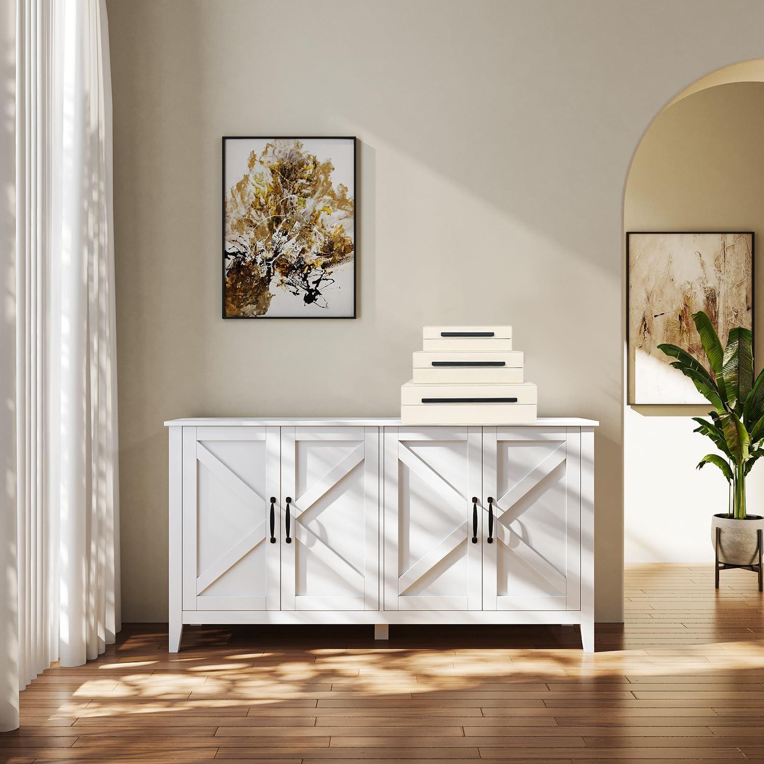 Faux  Leather Decorative Jewelry Storage Nesting Organizer Boxes with Lids Gold Handle Set of 3, Black