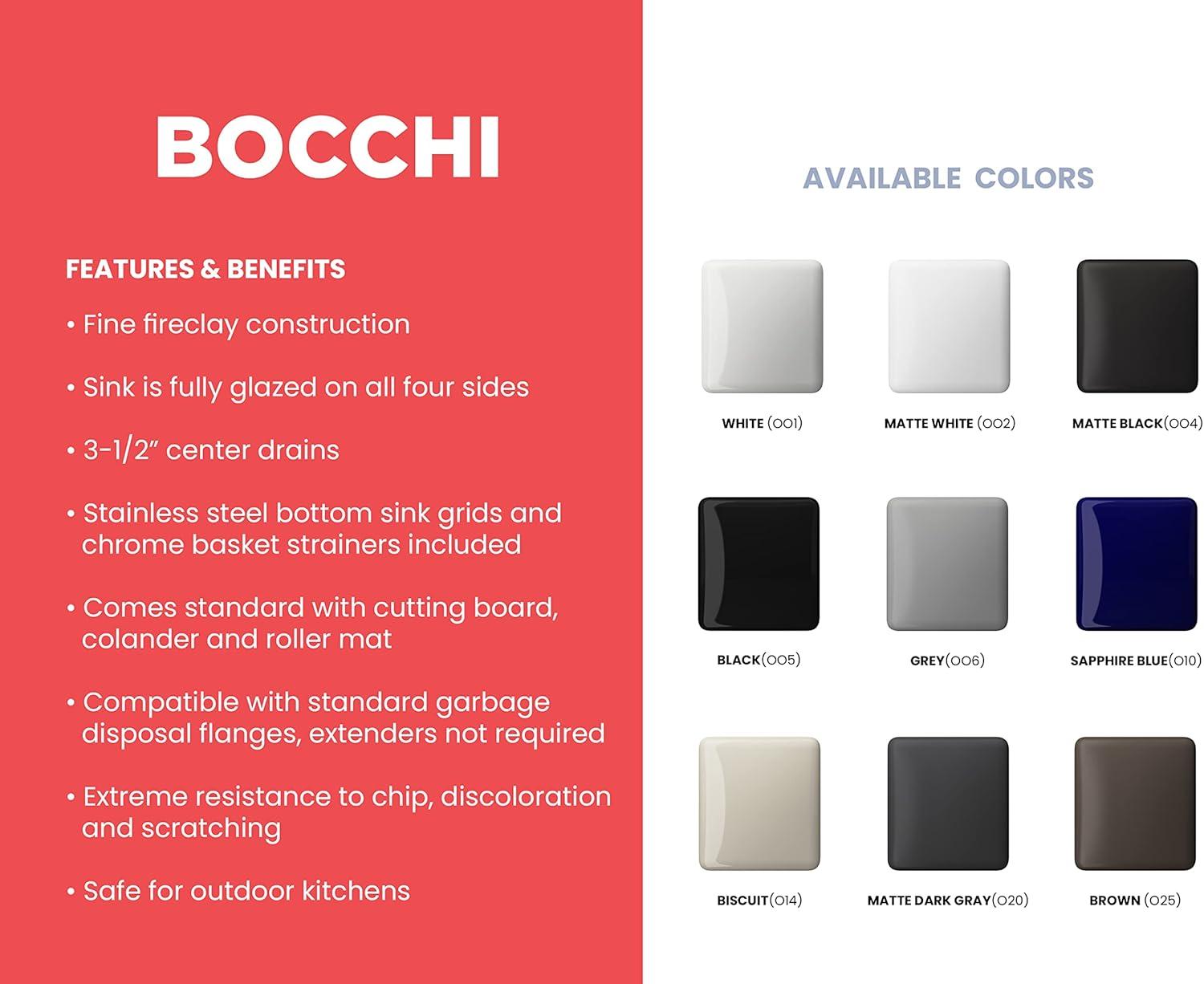 Contempo 33'' L Farmhouse Apron-Front Fireclay Kitchen Sink