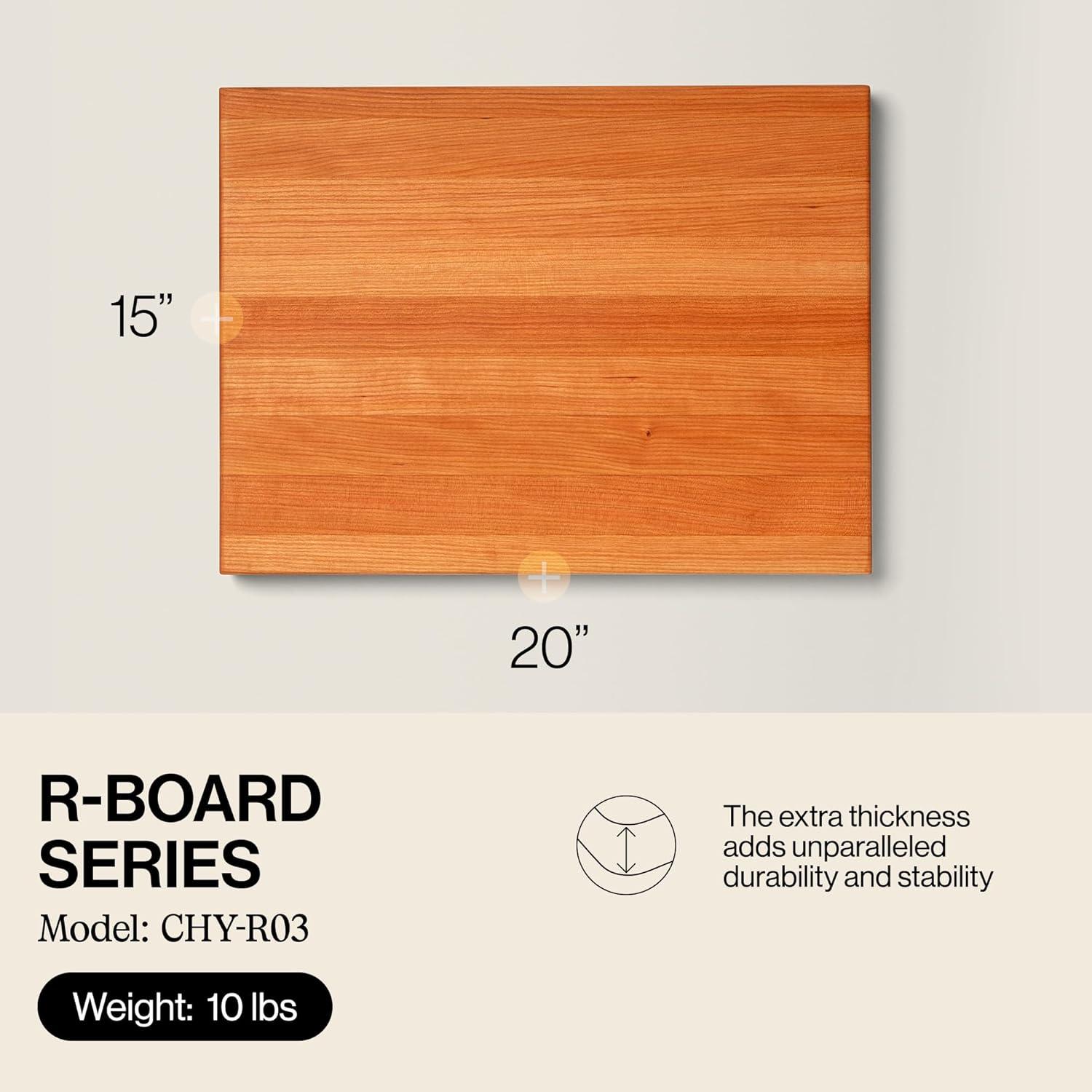 John Boos 20"x15" Reversible Cherry Cutting Board