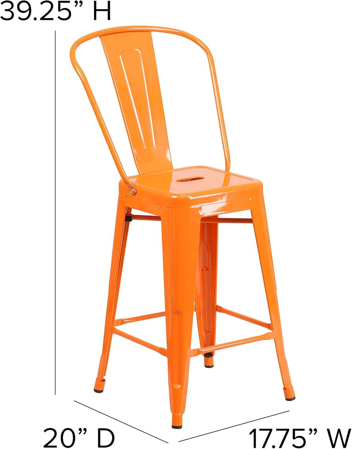 Metal Outdoor Stool