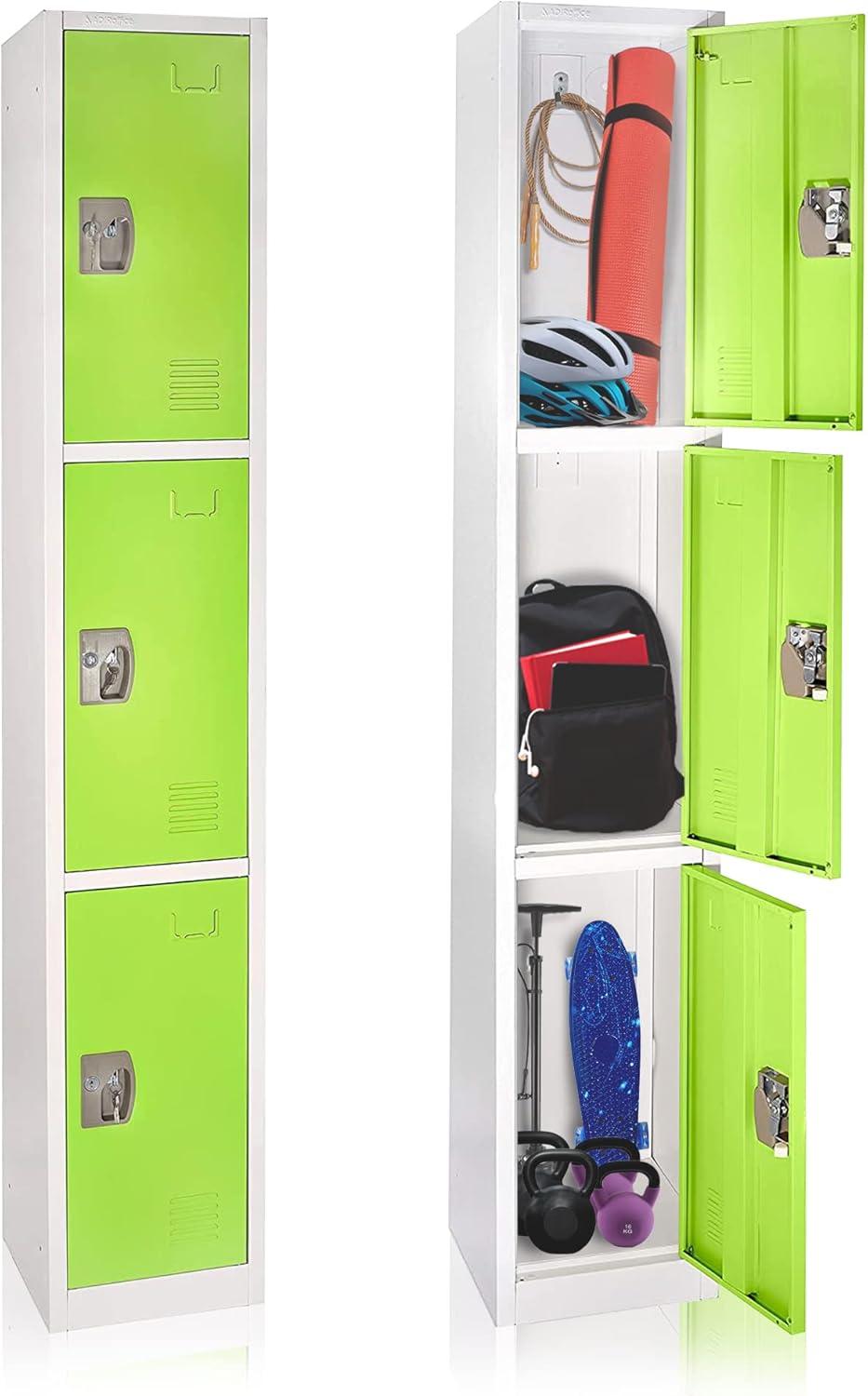 3 - Tier 3 - Sections 12" Wide Storage Locker