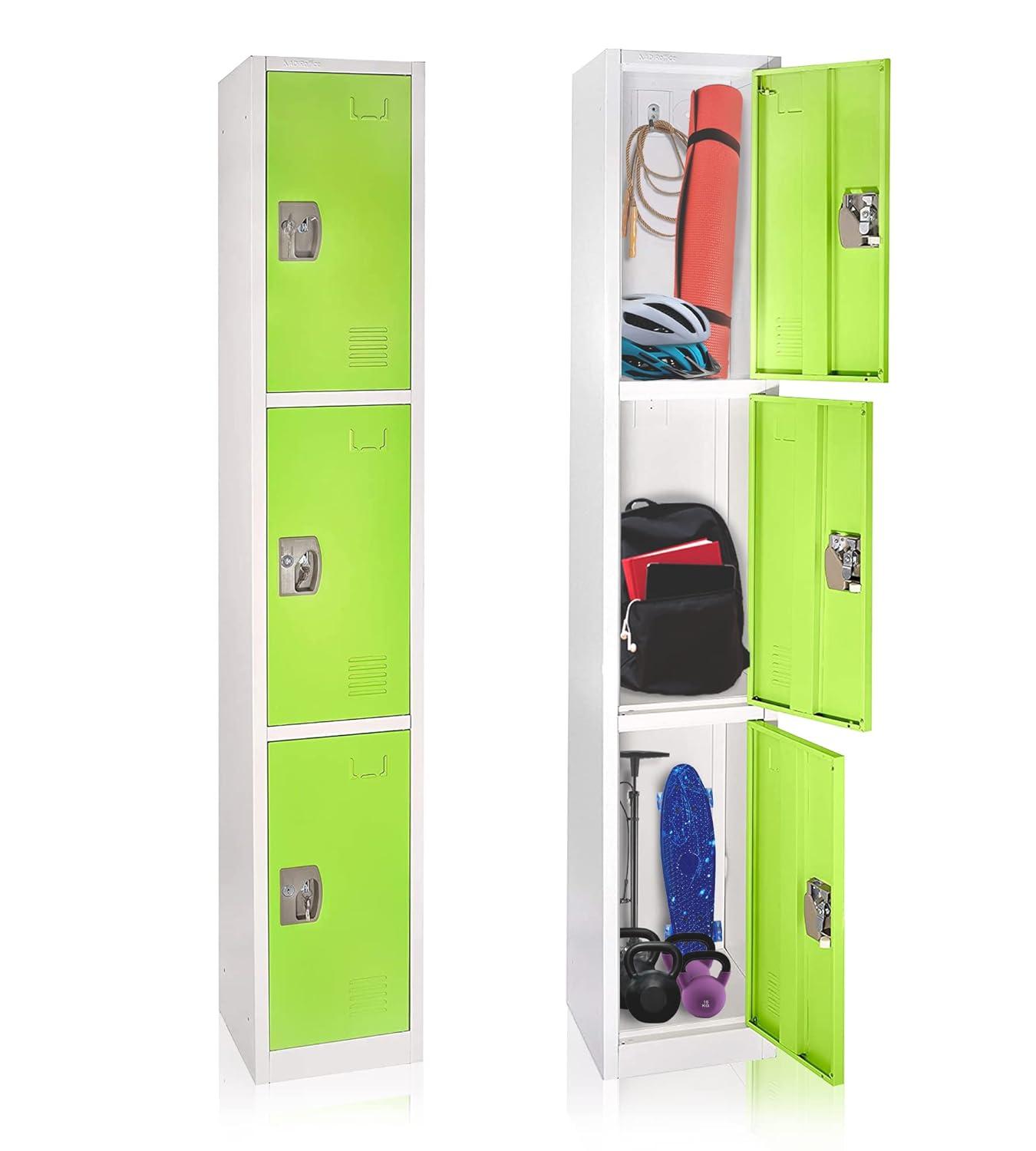 AdirOffice 3 - Tier 3 - Sections 12" Wide Storage Locker