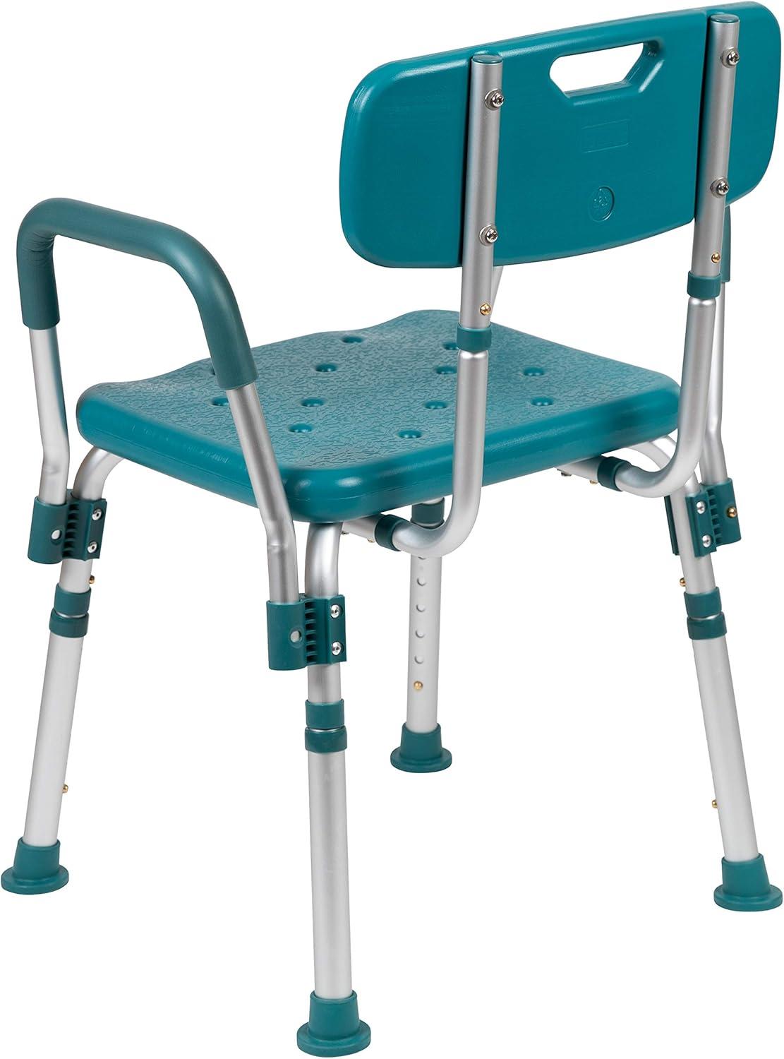 Jane Aluminum Height Adjustable Bath and Shower Chair