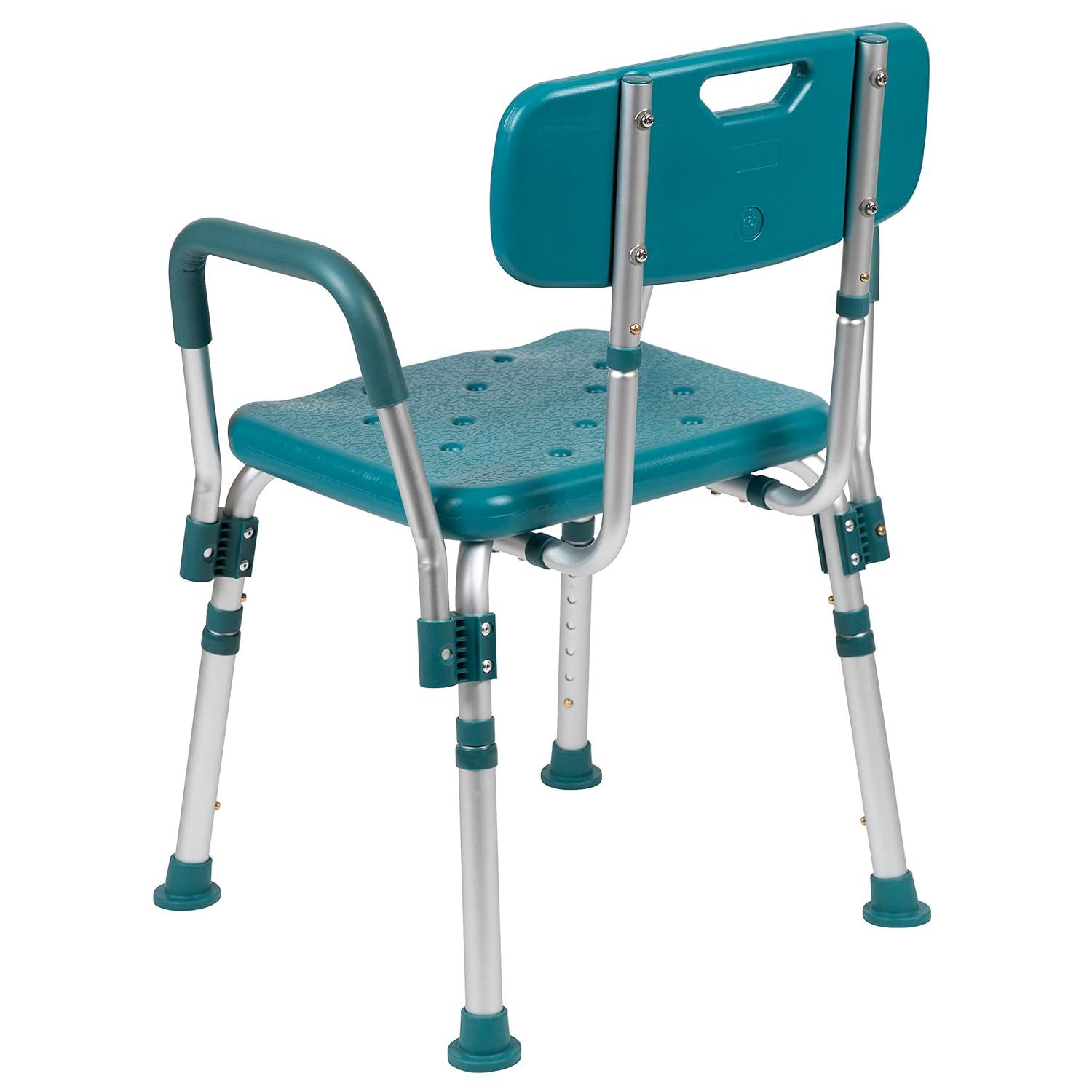 Jane Aluminum Height Adjustable Bath and Shower Chair