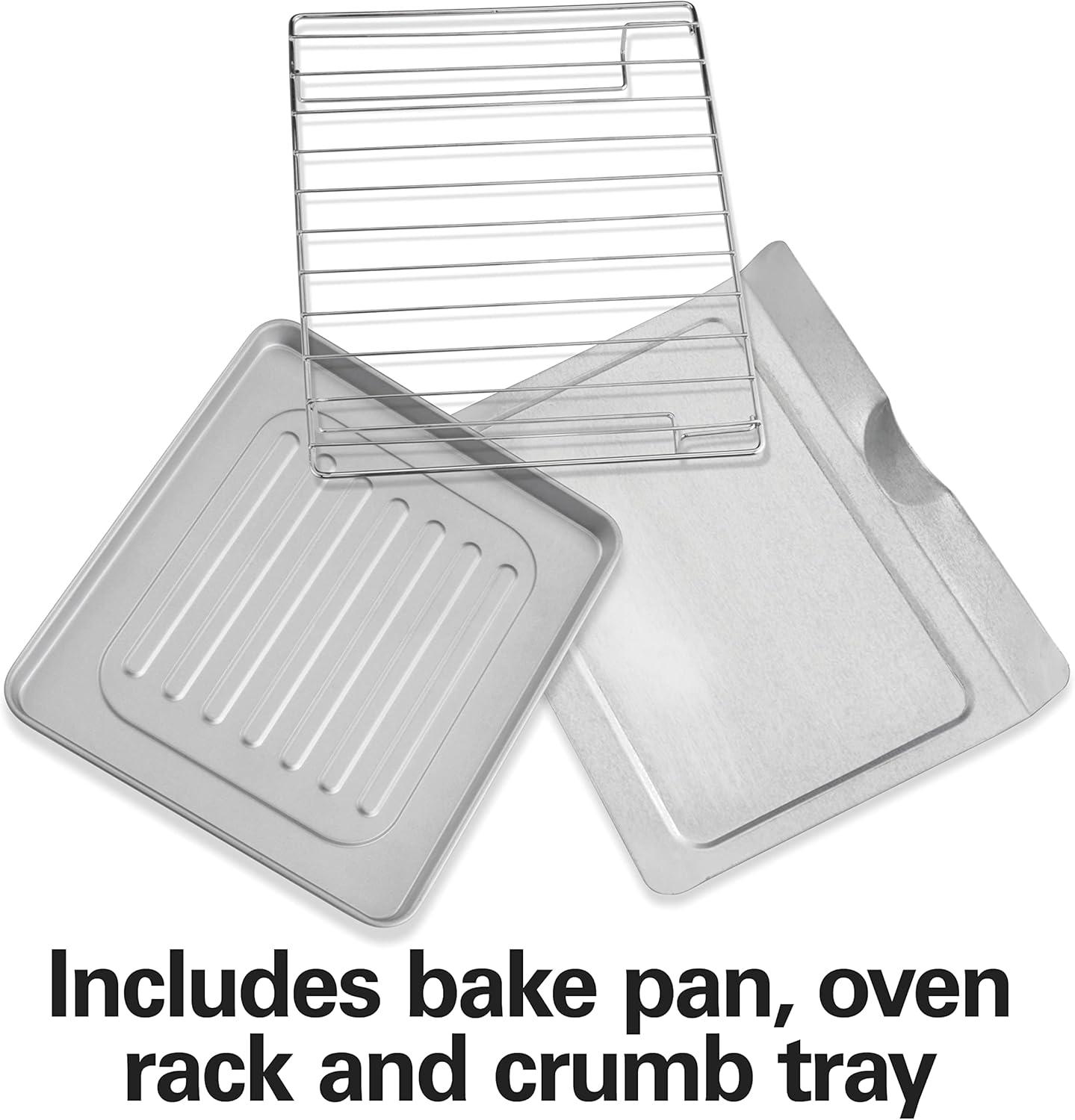 Hamilton Beach® Large 4-Slice Countertop Toaster Oven & Pizza Maker & Reviews | Wayfair