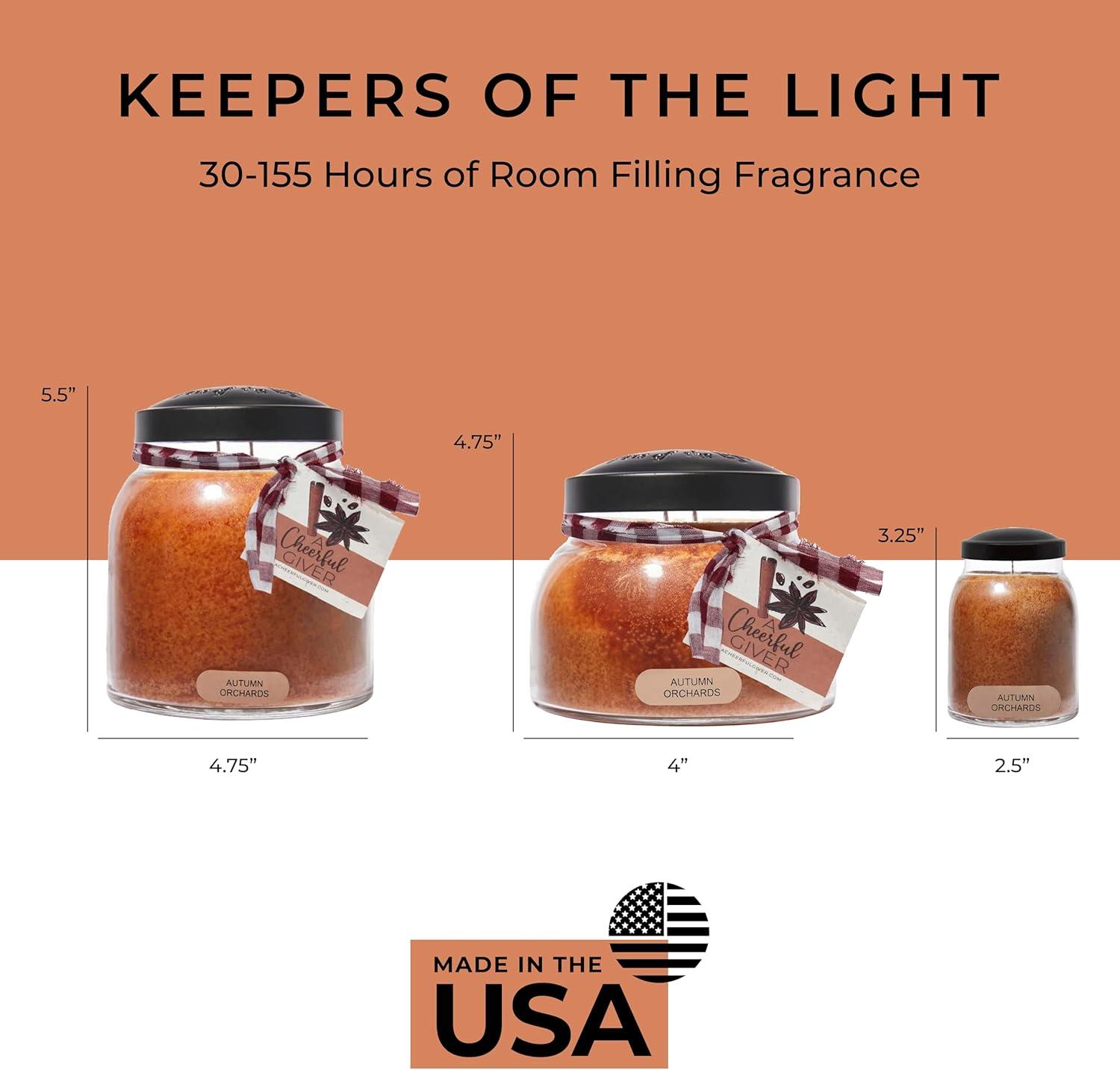 A Cheerful Candle LLC Keepers Of The Light Scented Jar Candle