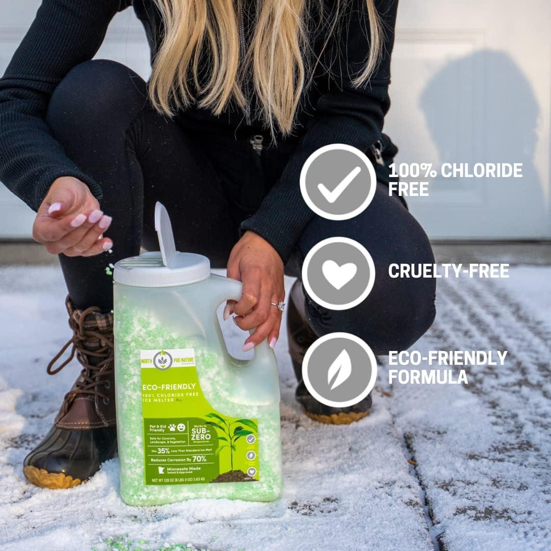 Eco-Friendly Sub Zero 8 lb Chloride Free Ice Melt