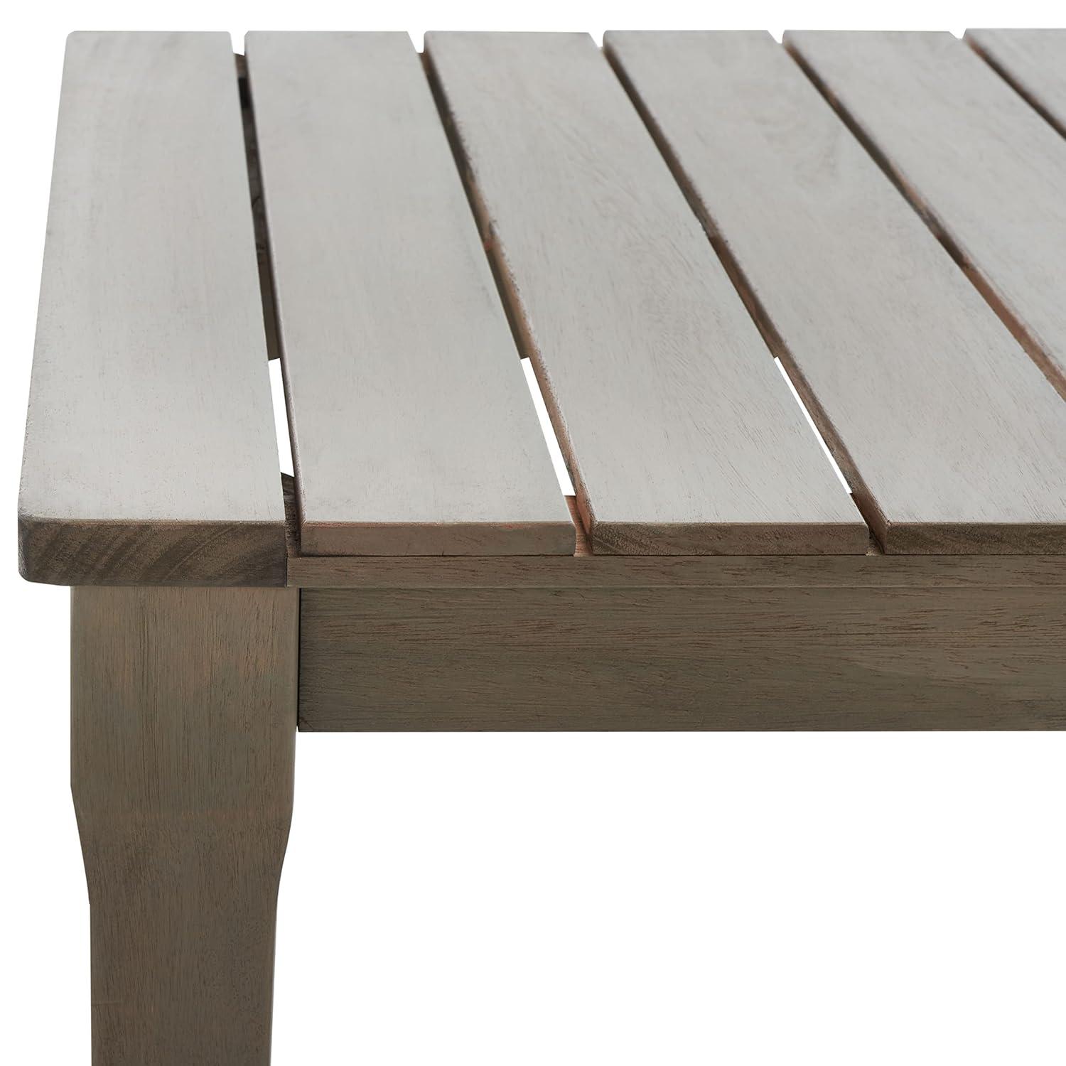 SAFAVIEH Couture Martinique Modern Wood Coffee Table, Light Grey