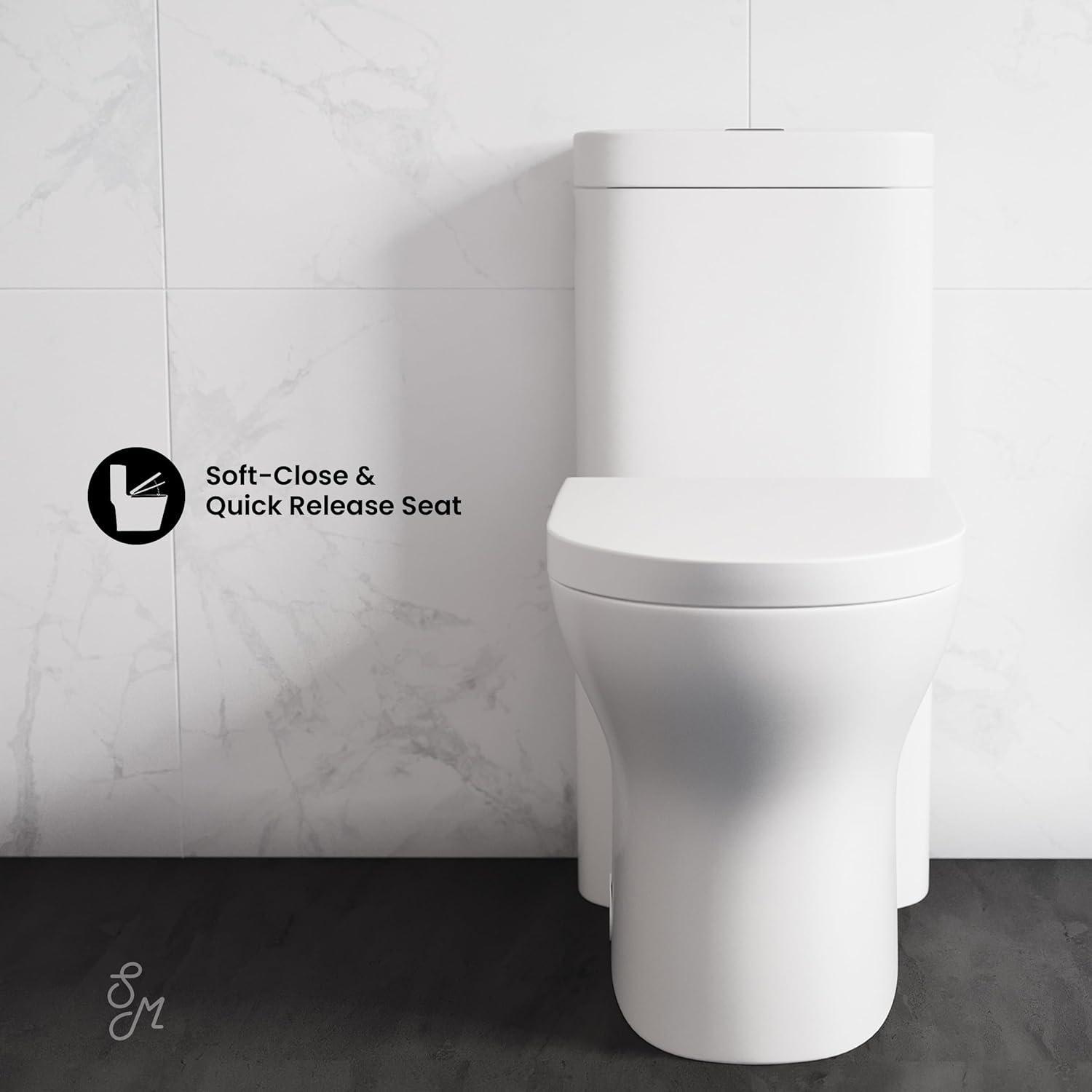 Swiss Madison Monaco One-Piece Elongated Toilet Dual-Flush 1.1/1.6 gpf