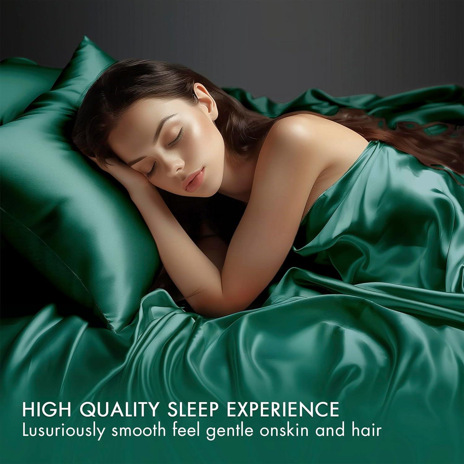 Madison Park Essentials Satin Luxury Sheet Set