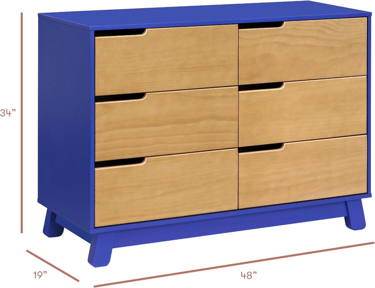 Hudson 6 Drawer 48" W Double Dresser