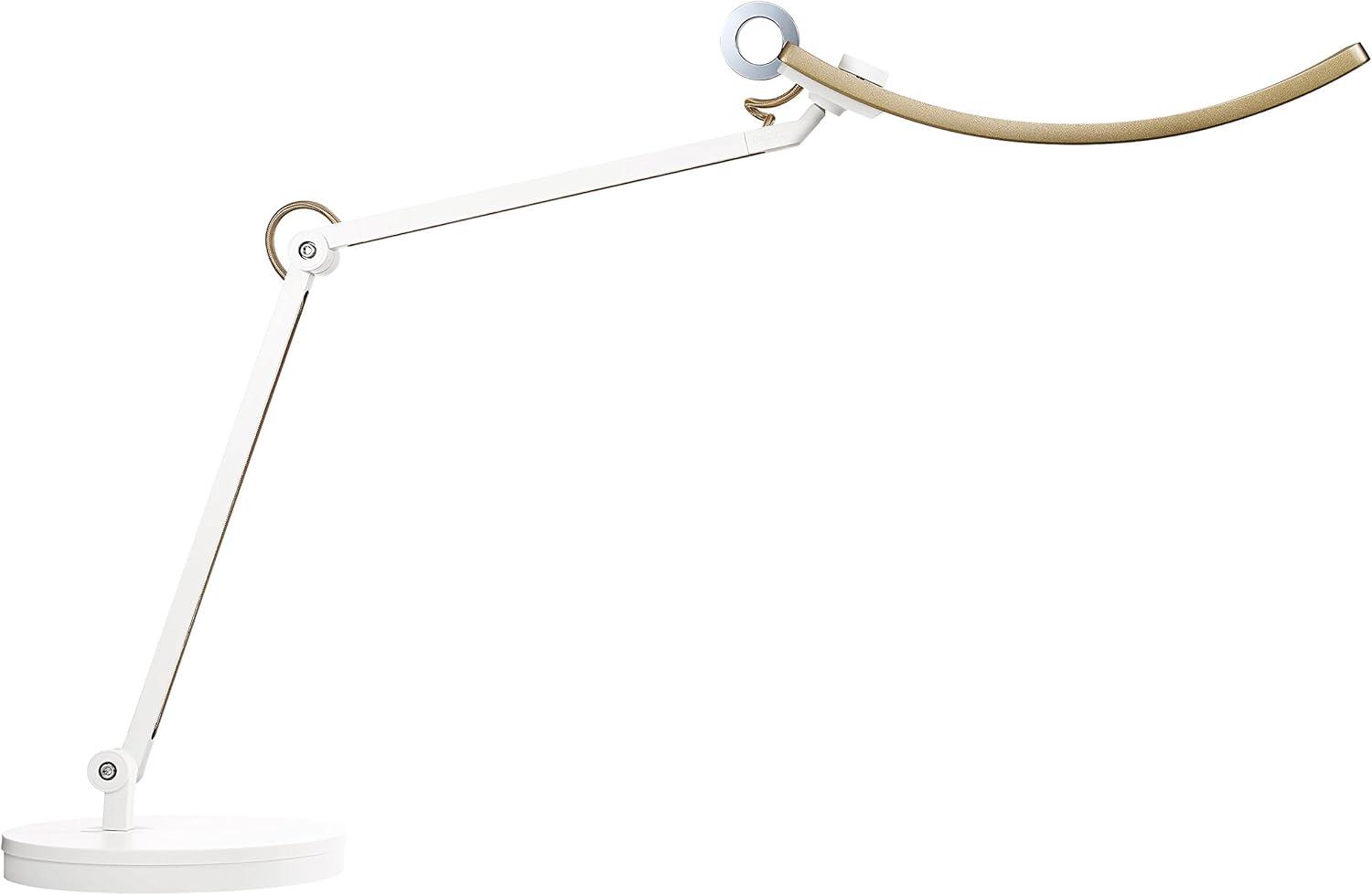 BenQ e-Reading Desk Lamp | Eye-Caring for Home Office, Reading, Study, Craft | Ultrawide, Bright, Dimmable with 13 Color Modes | Adjustable Arm | Matte Gold