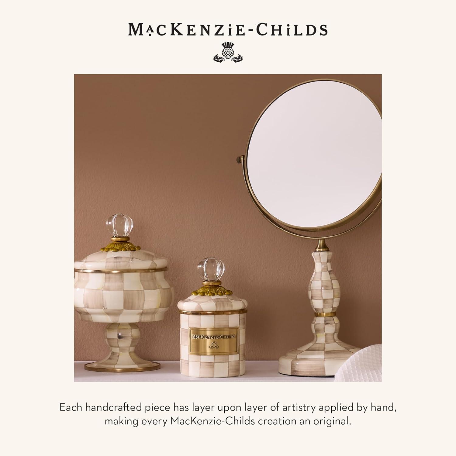 Mocha Check Toilet Tissue Storage