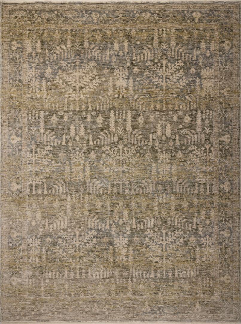 Magnolia Home by Joanna Gaines x Loloi Junie Moss / Natural Area Rug