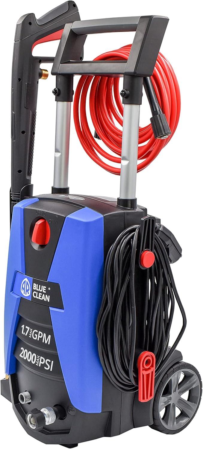 AR Blue Clean BC383HS Electric Pressure Washer - 2000 PSI, 1.7 GPM, 13 Amps