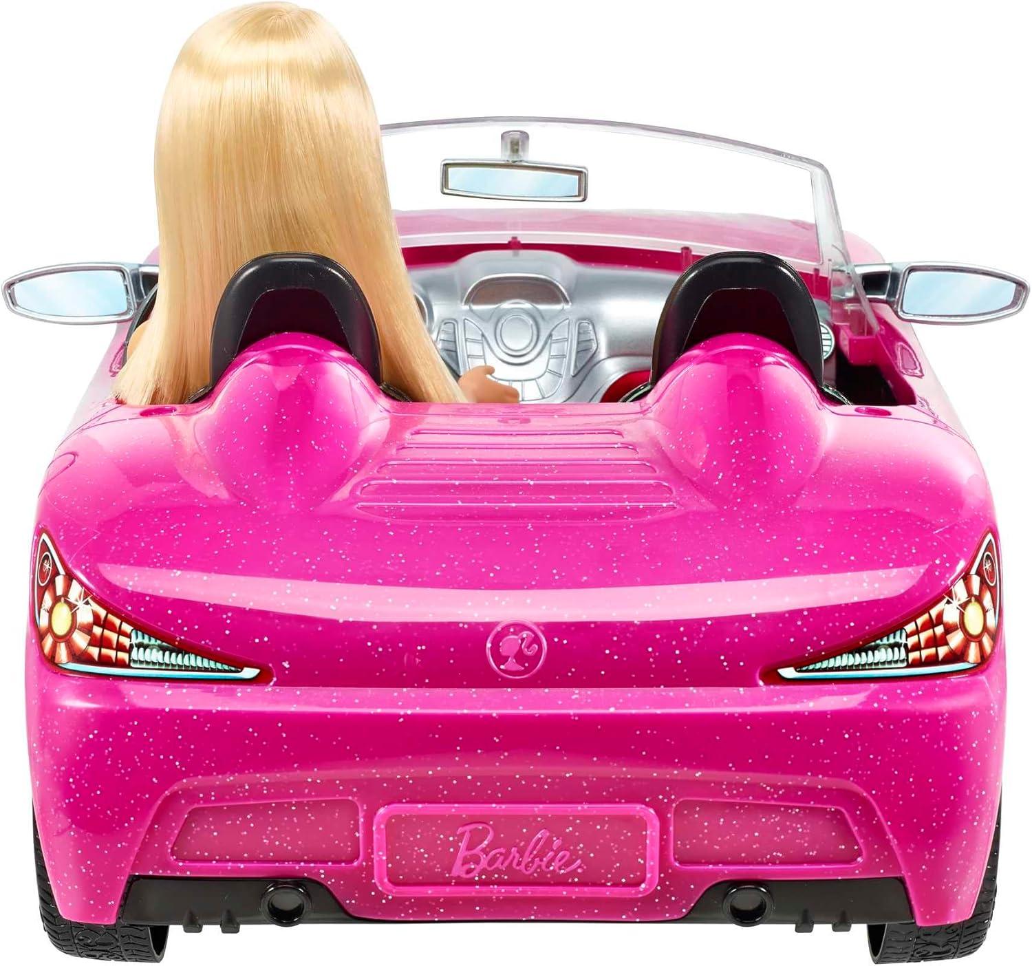 Barbie Convertible and Doll Pack, Multicolor, 2 Piece