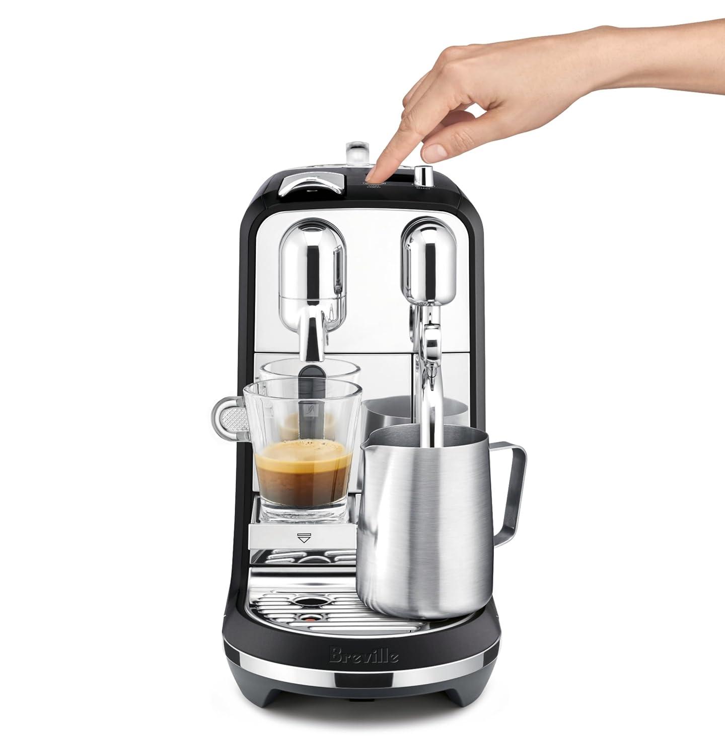 Nespresso ® by Breville ® Creatista ® Plus Espresso Machine in Black Truffle