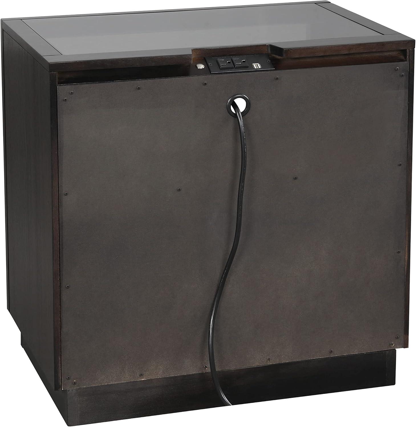 Lexicon Larchmont Nightstand in Charcoal