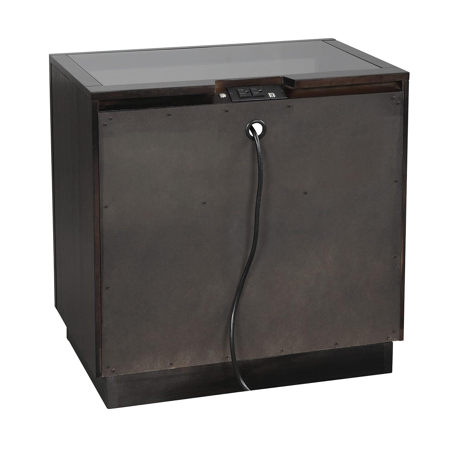 Lexicon Larchmont Nightstand in Charcoal