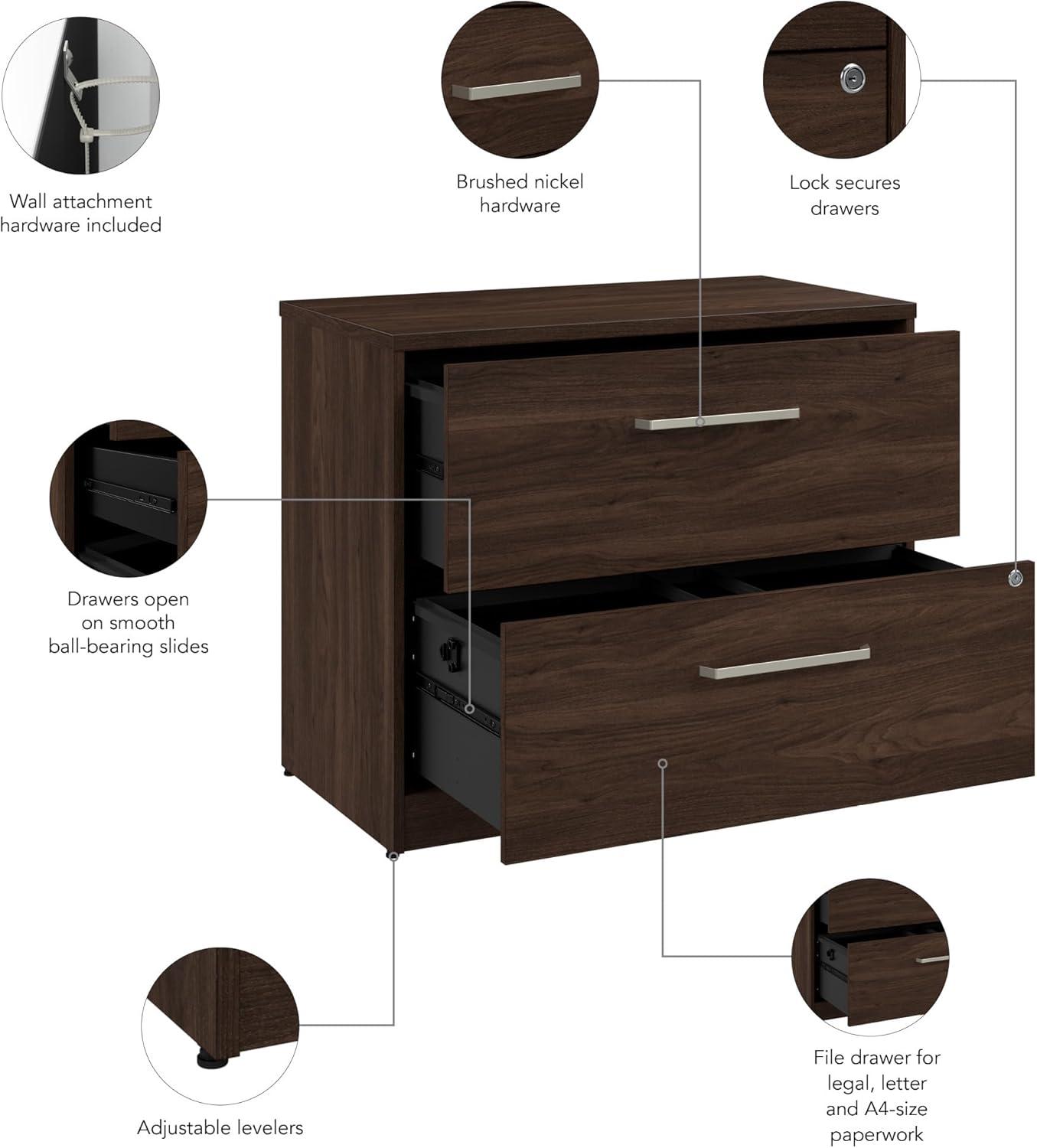 Bush Business Furniture Vista 2 Drawer Lateral File Cabinet