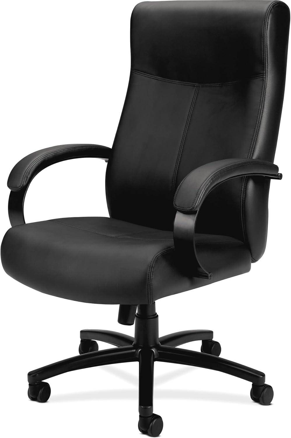 HON Validate Big and Tall Executive Chair in Black Leather