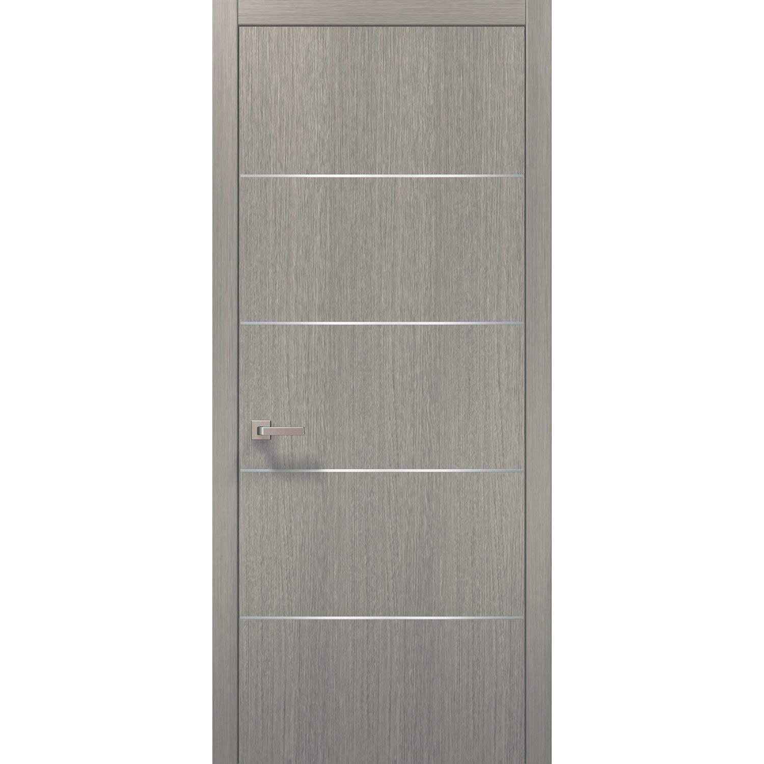 SARTODOORS Planum Frosted Glass Wood Sliding Closet Doors