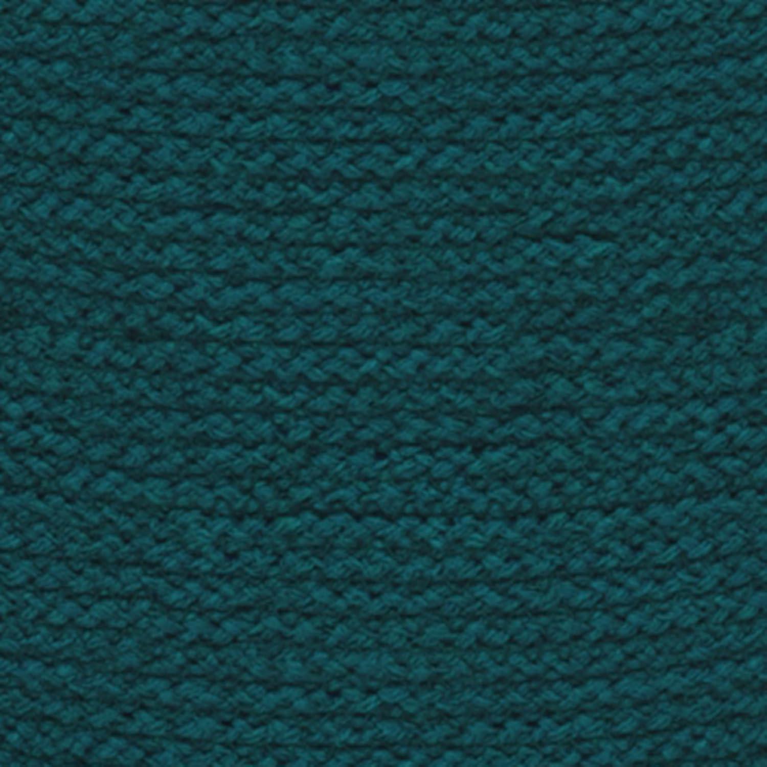 Simpli Home Serena 18"W Handcrafted Jute and Cotton Round Braided Pouf