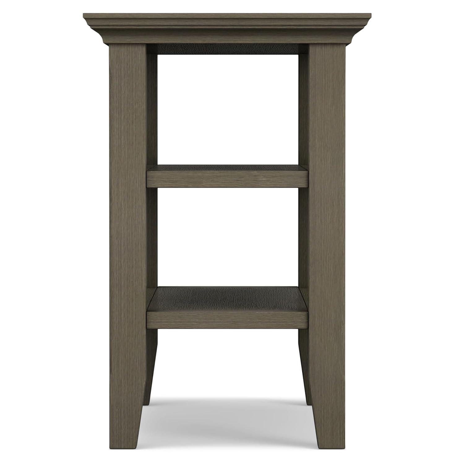 Lark Manor™ Solid Wood Transitional Table with Open Shelves