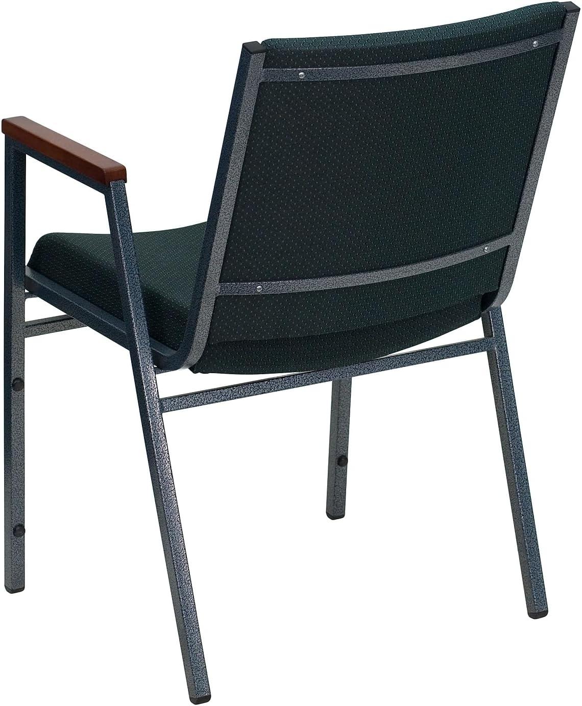 Offex Aliya Heavy Duty Stack Chair with Arms
