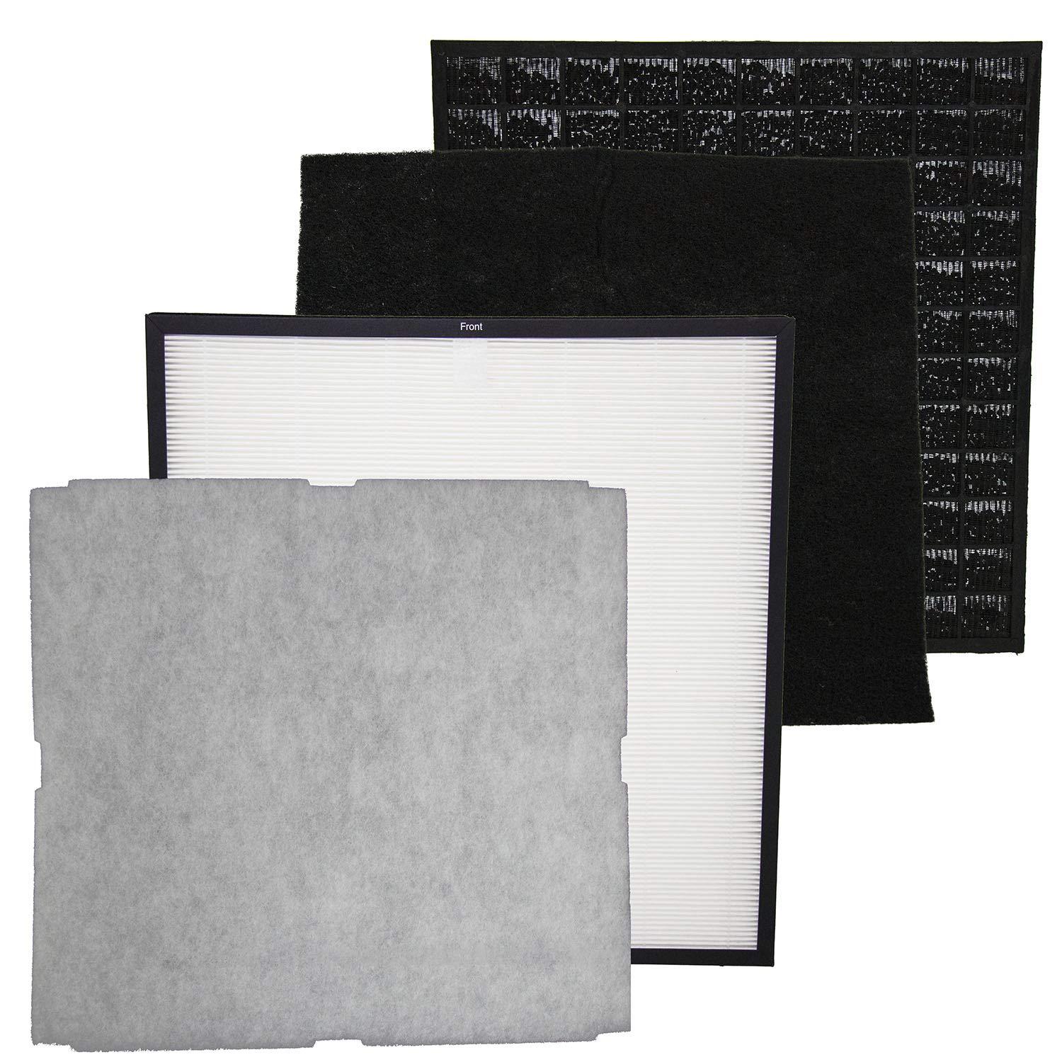 Filter-Monster – Toxin Reduction Air Filter Replacement Kit - Replacement Compatible with Rabbit Air MinusA2 Air Purifier