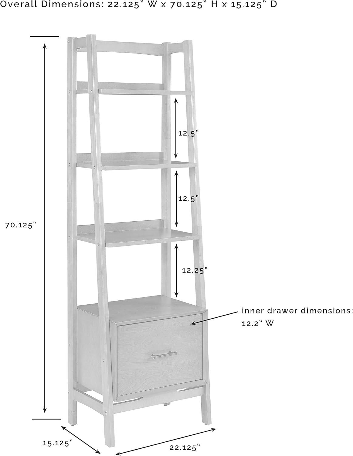 Stiles Narrow Etagere Bookcase