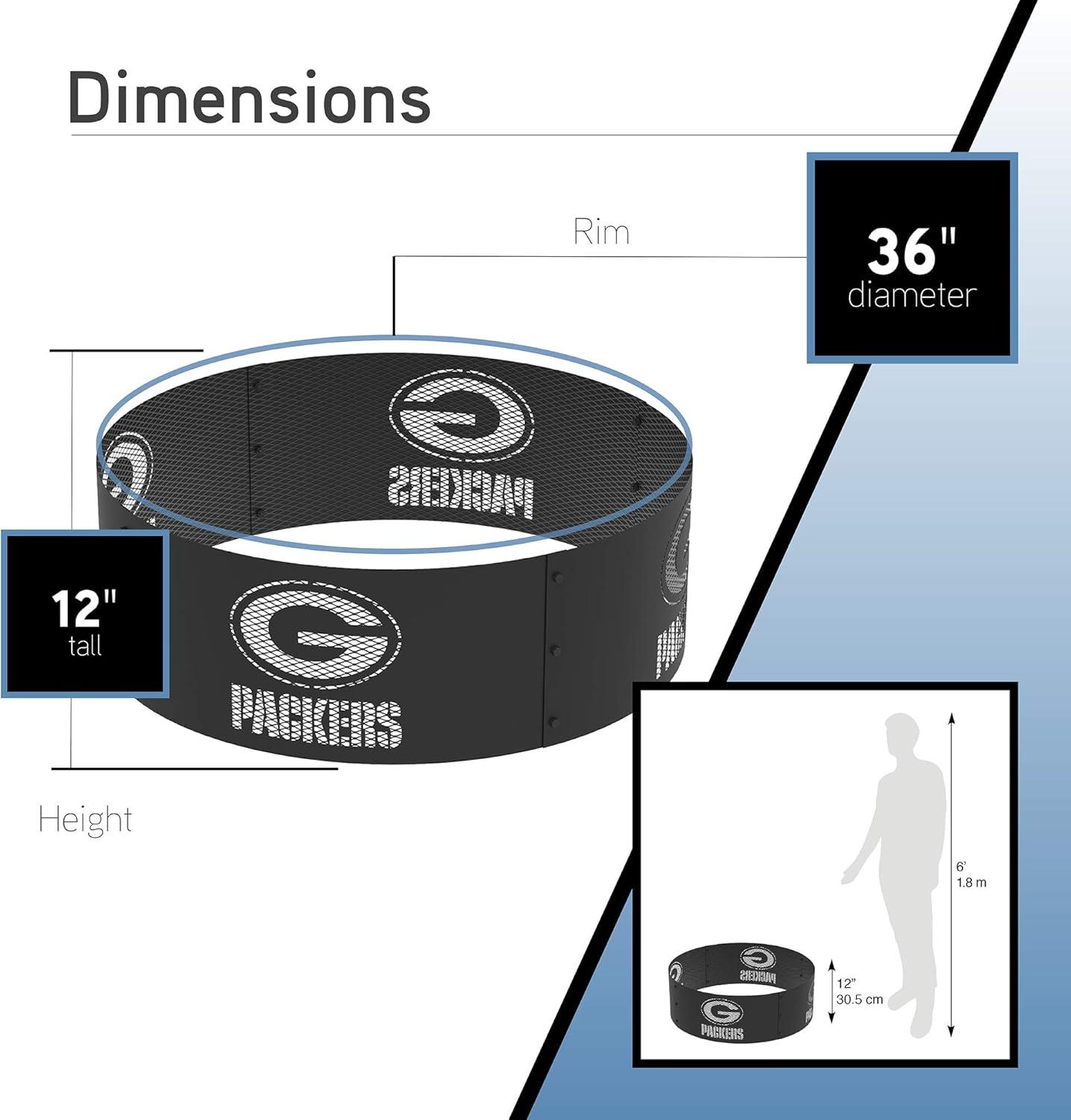 Blue Sky Outdoor Living Round Steel Wood Burning Fire Pit