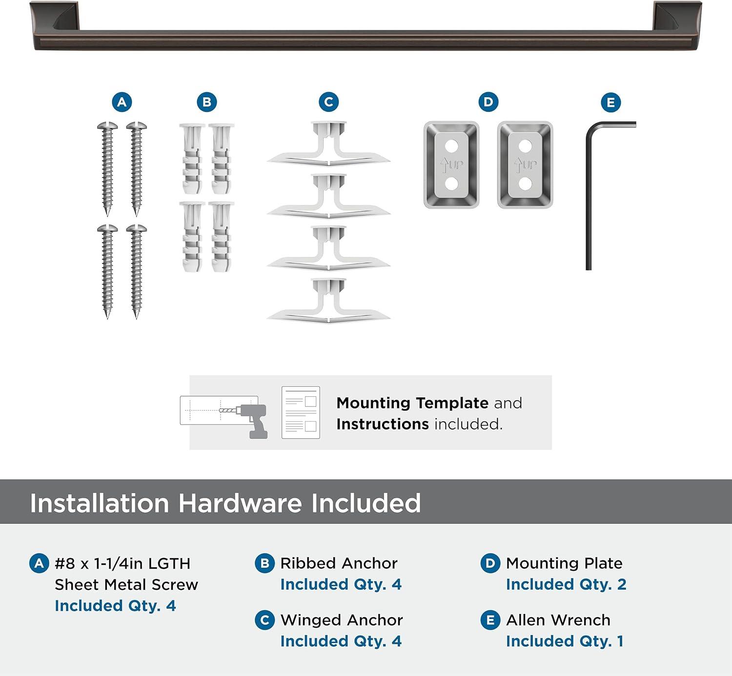 Mulholland 25.75" Wall Mounted Towel Bar