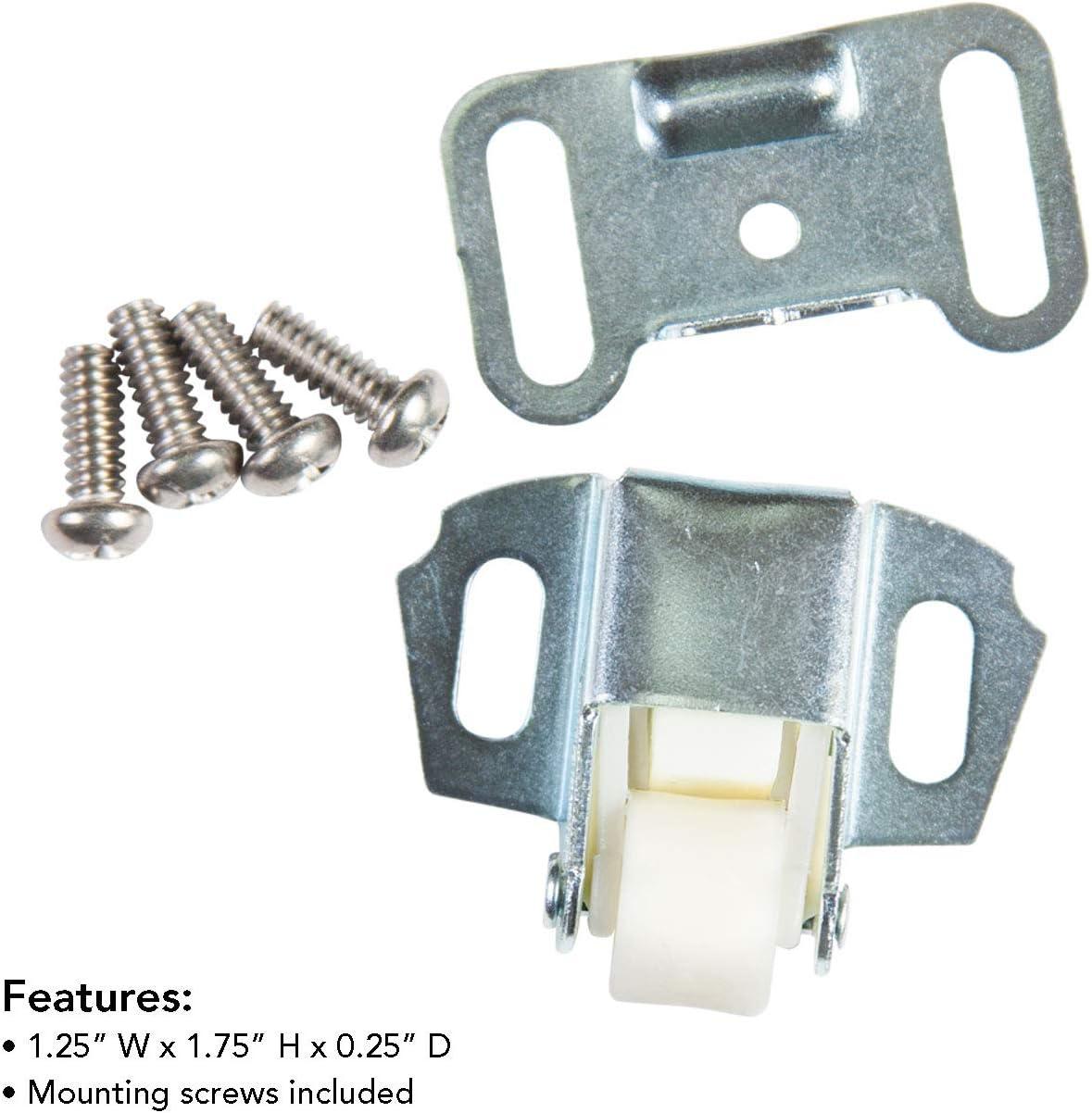 Steel Mailbox Roller Catch Assembly with Screws