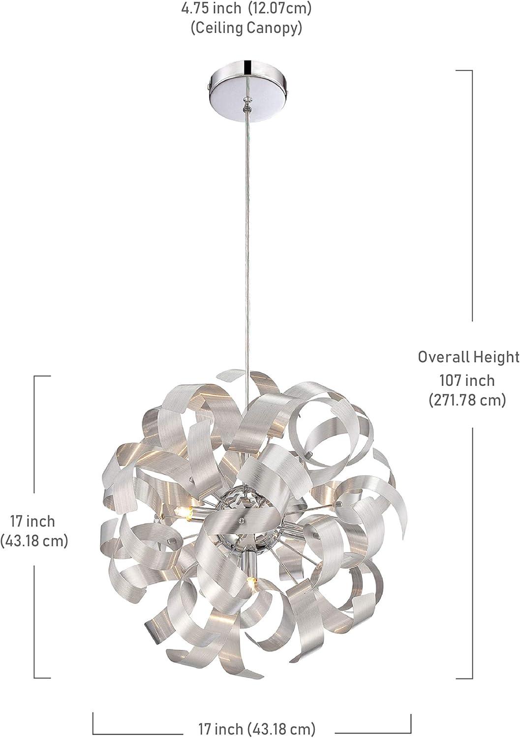 Quoizel Lighting Ribbons 5 - Light Pendant in  Millenia