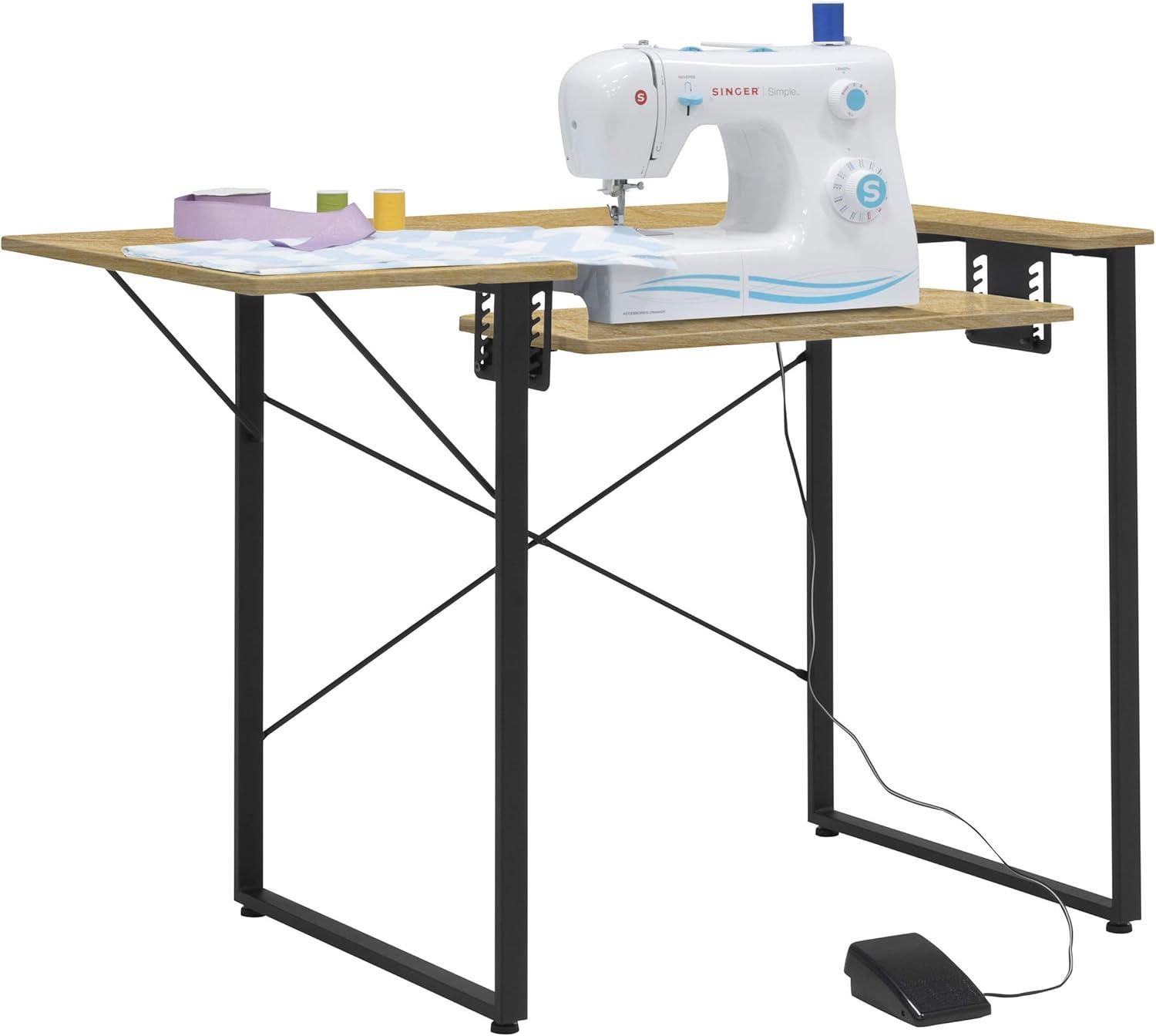 41'' x 23'' Sewing Table with Sewing Machine Platform