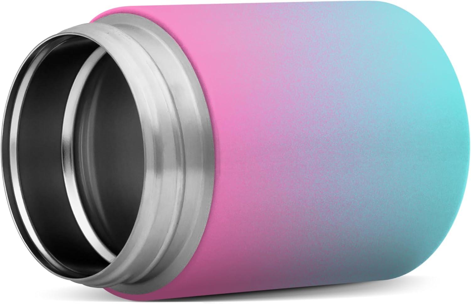 SIMPLE MODERN Food Jar w/ Handle Lid Double Wall Insulated 12 oz Ombre Sorbet