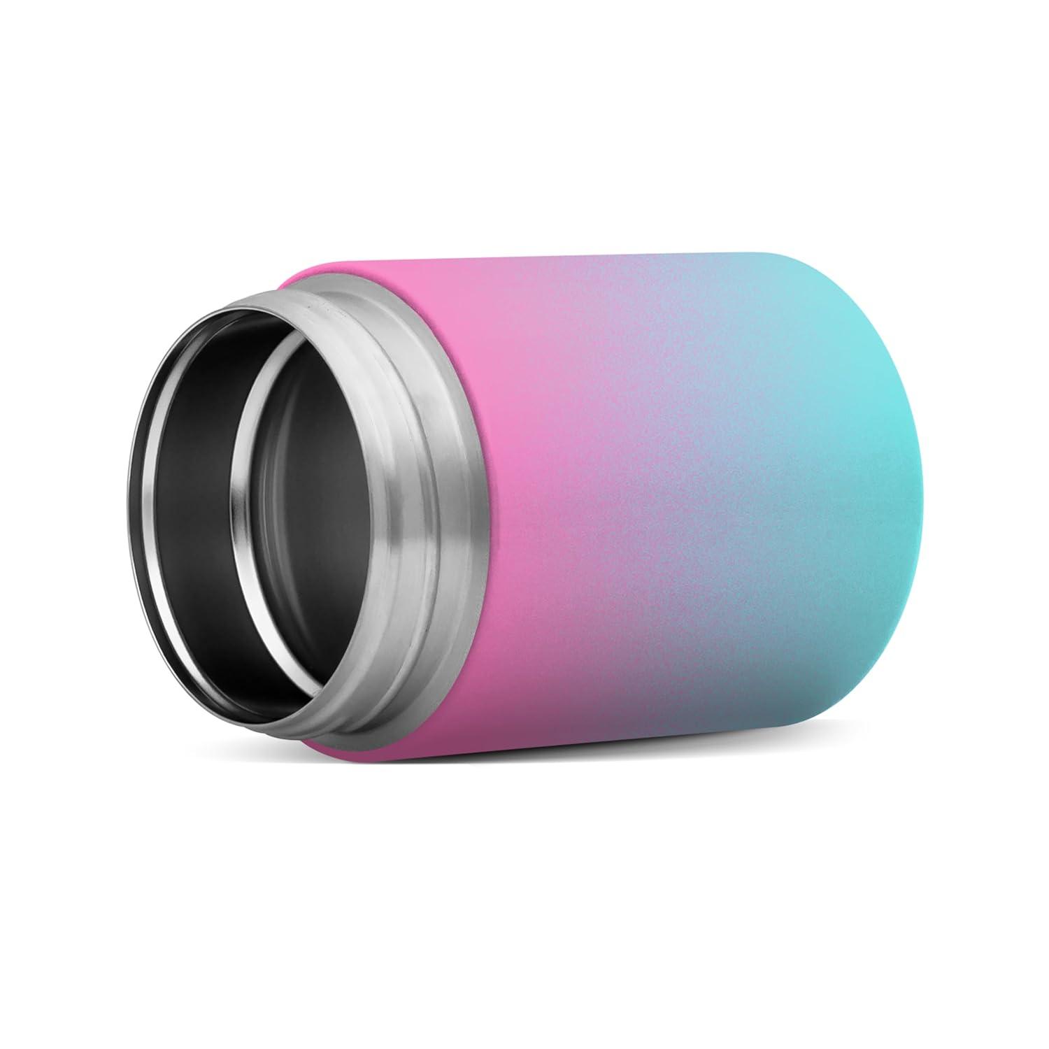 SIMPLE MODERN Food Jar w/ Handle Lid Double Wall Insulated 12 oz Ombre Sorbet