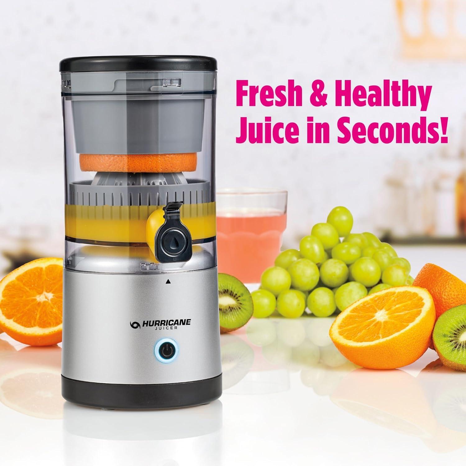 Hurricane Juicer 45 W 220 ml Hurricane Juicer, Gray