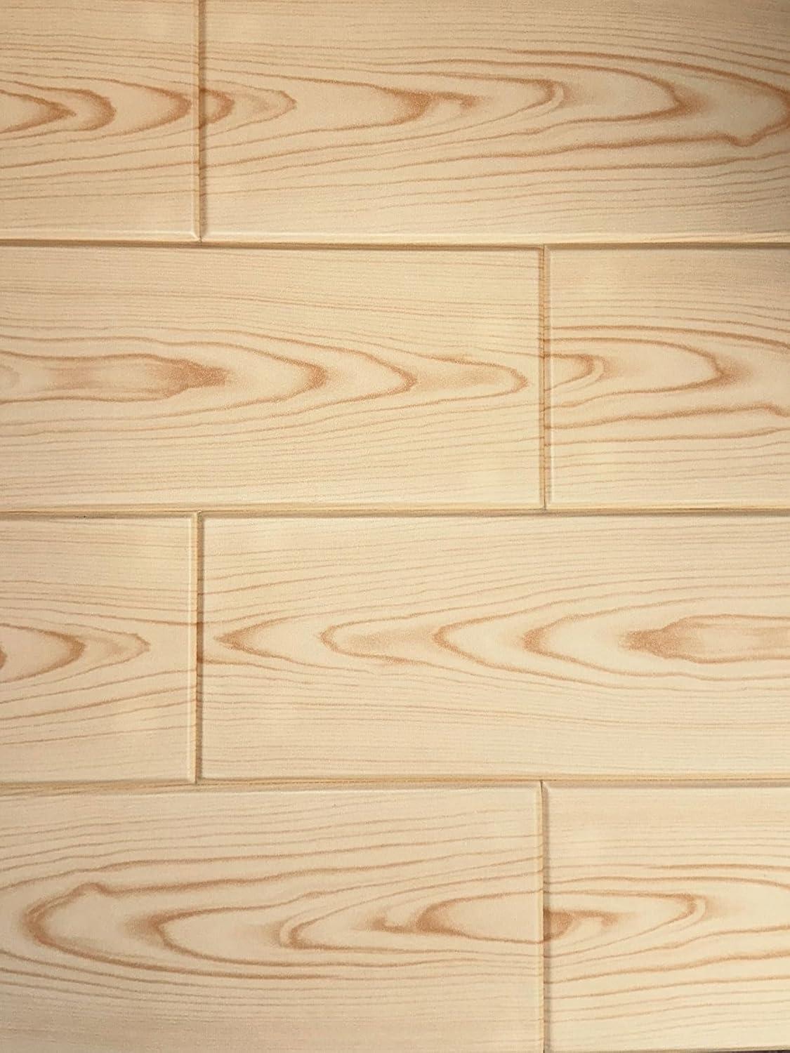 A La Maison Ceilings Foam Wood Glue-Up Ceiling Planks 39 in. x 6 in. (Set of 48)