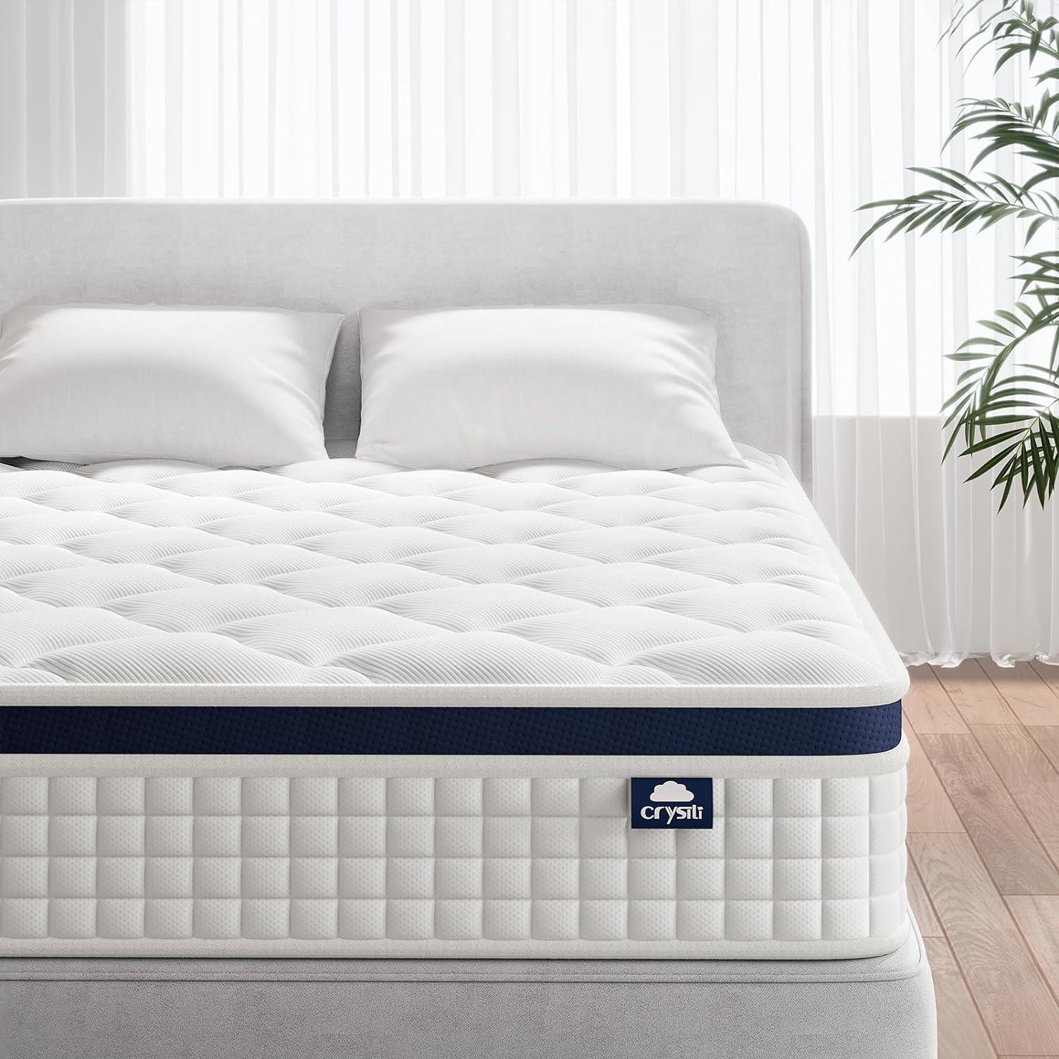 Full Size Hybrid Mattress with Memory Foam and Innerspring