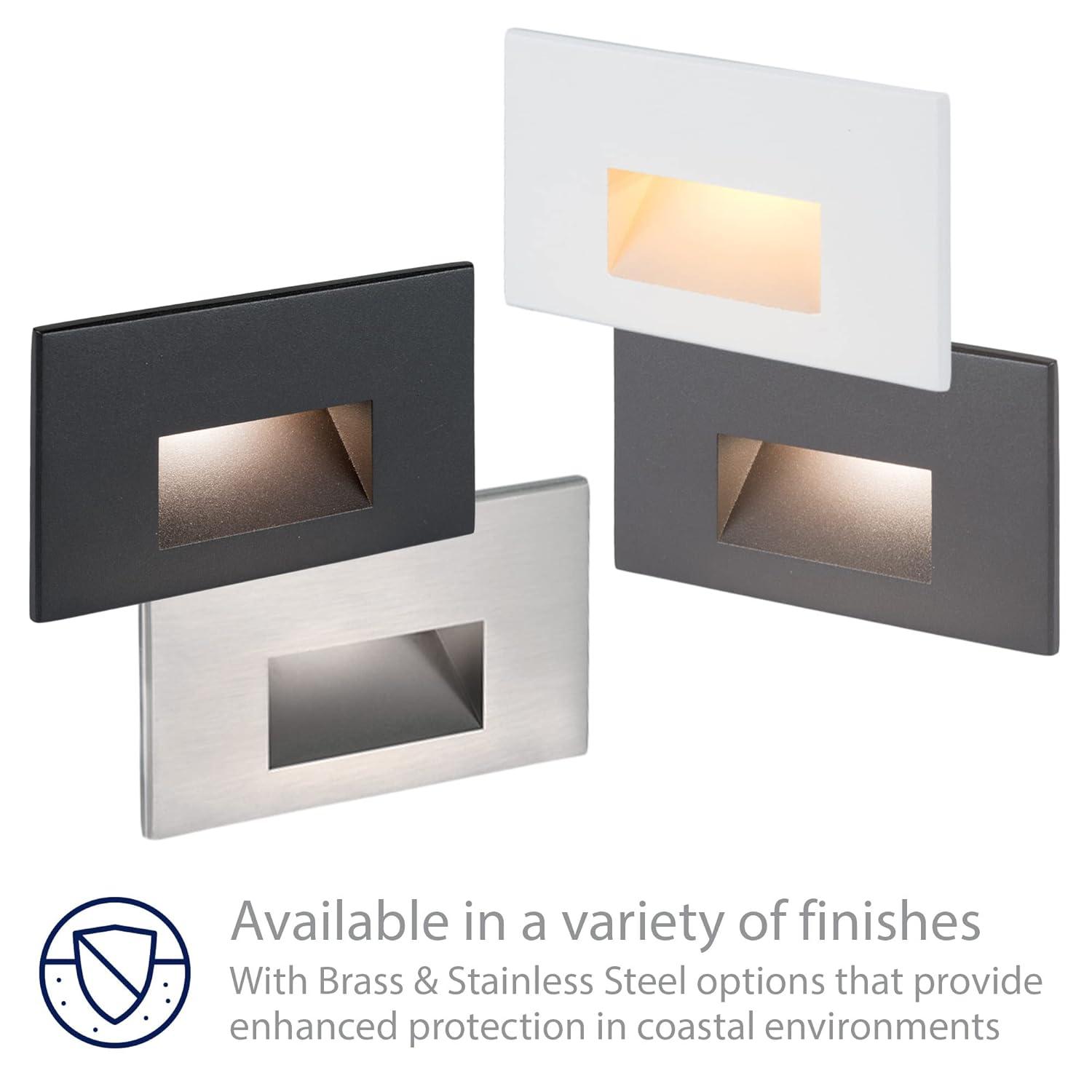 Wac Lighting Wl-Led100-Am Ledme 5" Wide Led Step And Wall Light - White