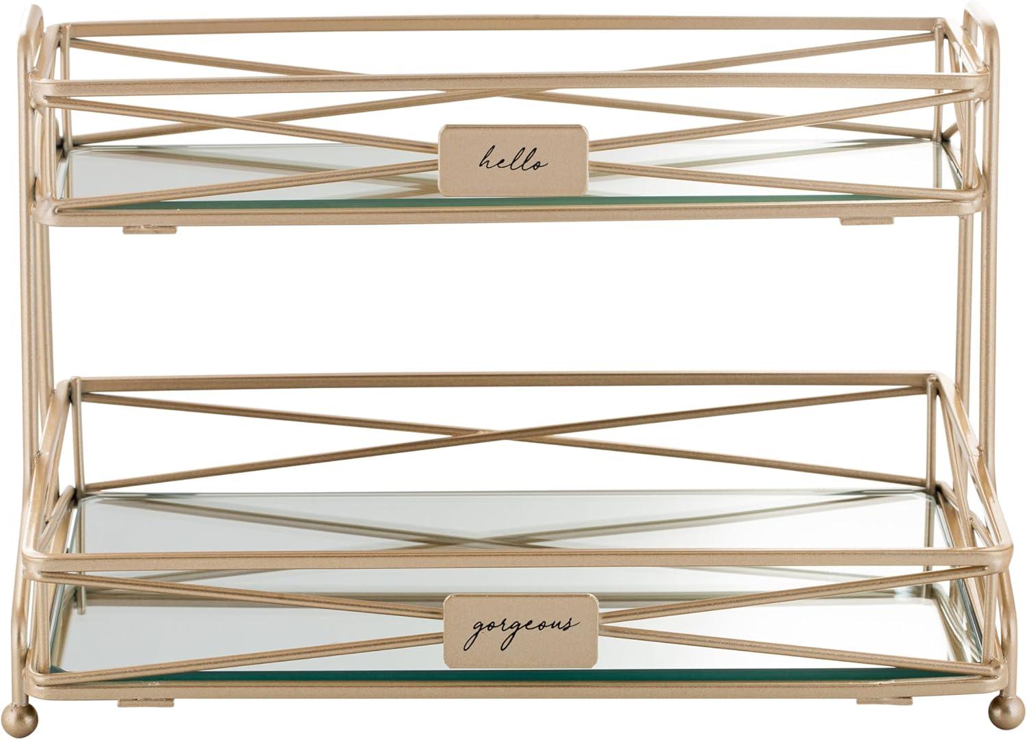 Mercer41 Mui 2 Compartment Makeup Organizer