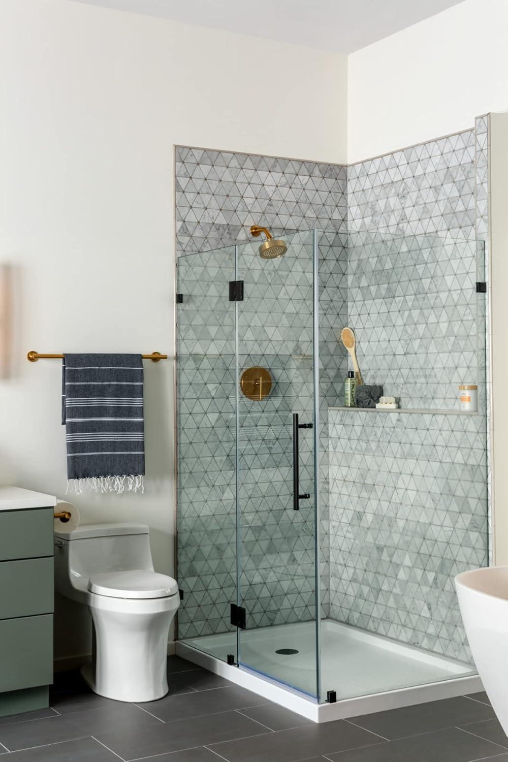 Purist® Pivoting Toilet Paper Holder, Wall-Mount Bathroom Toilet Paper Holder