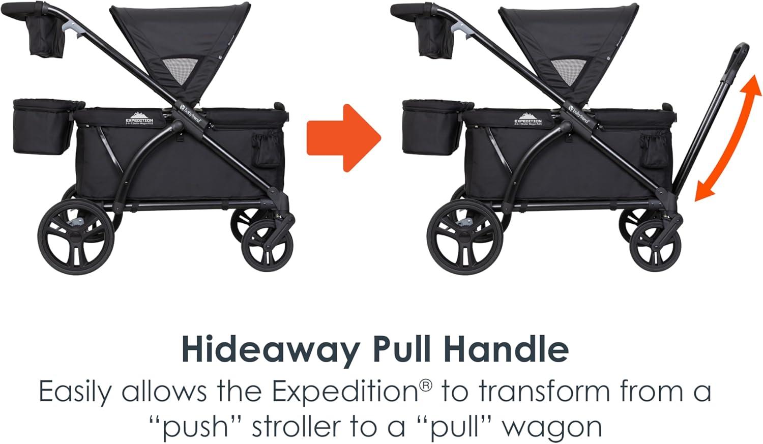 Baby Trend Baby Trend Foldable 4 Wheel Multi-Child Stroller with Storage