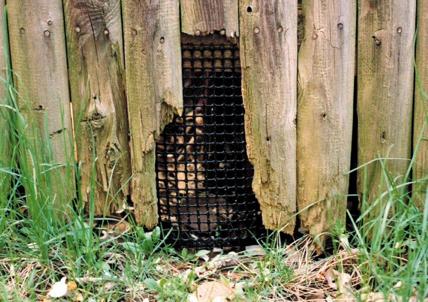 Tenax 24'' H x 180'' W Black Mesh Fencing