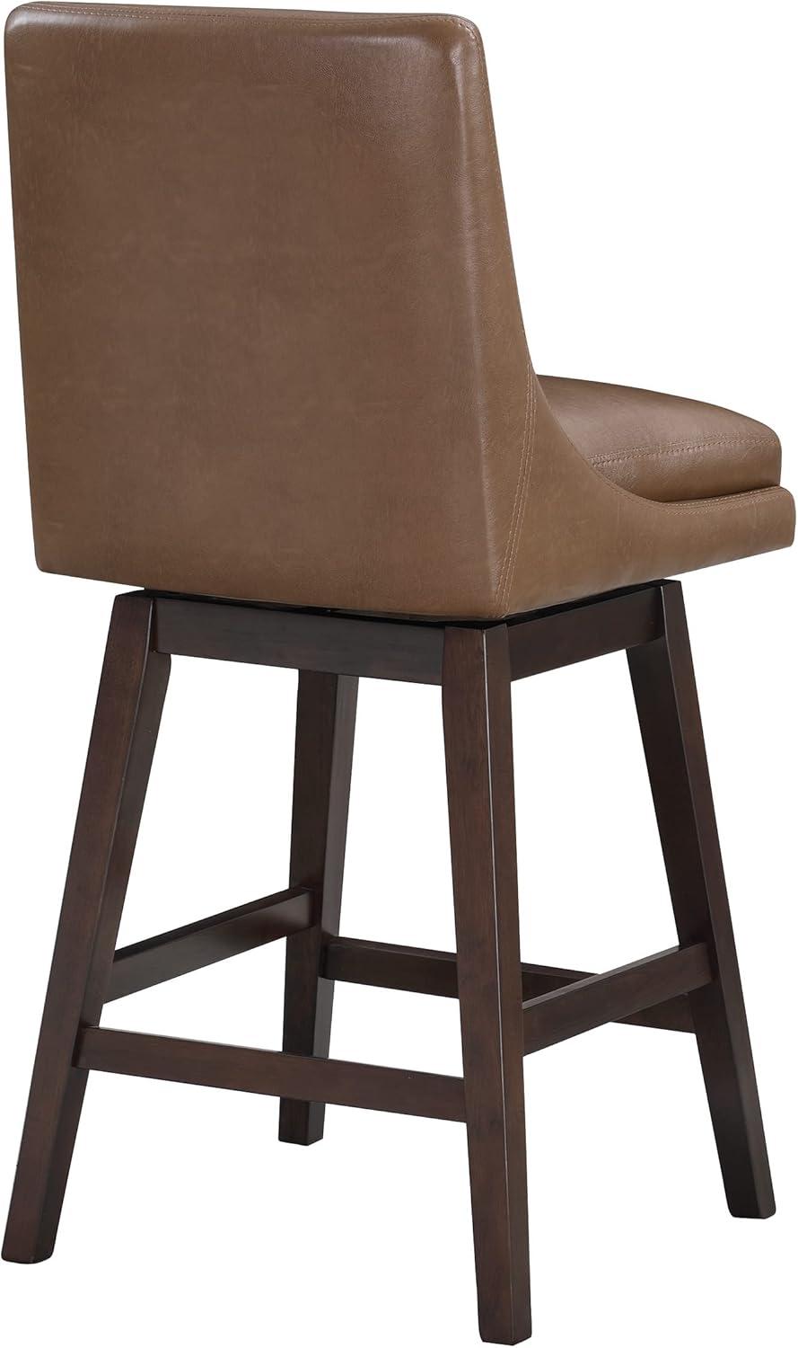 Swivel 27.25'' Bar Stool